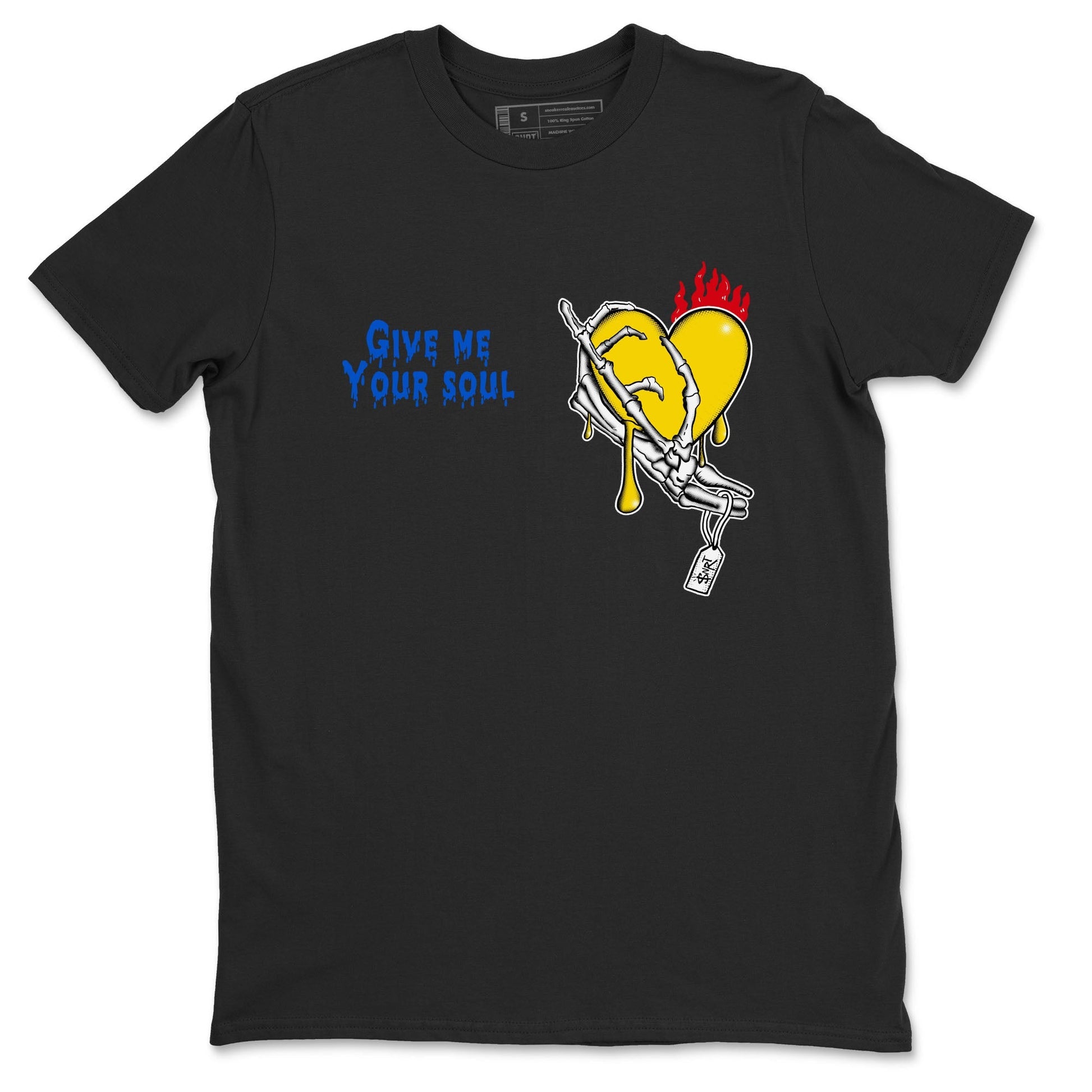 Give Me Your Soul Sneaker Tees - Air Jordan 1 Travis Scott Canary