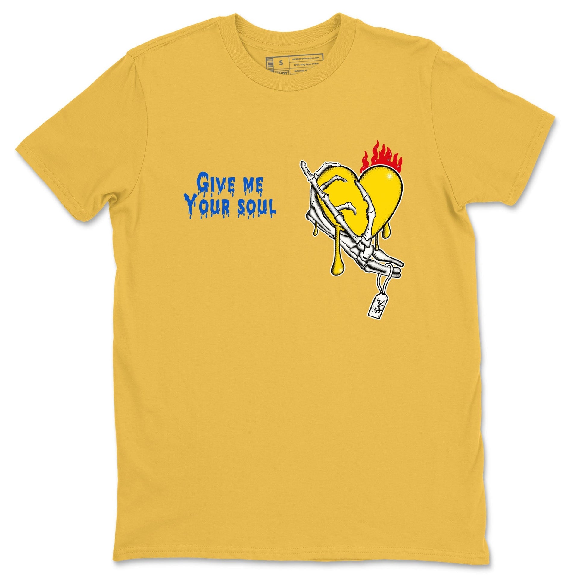 Give Me Your Soul Sneaker Tees - Air Jordan 1 Travis Scott Canary