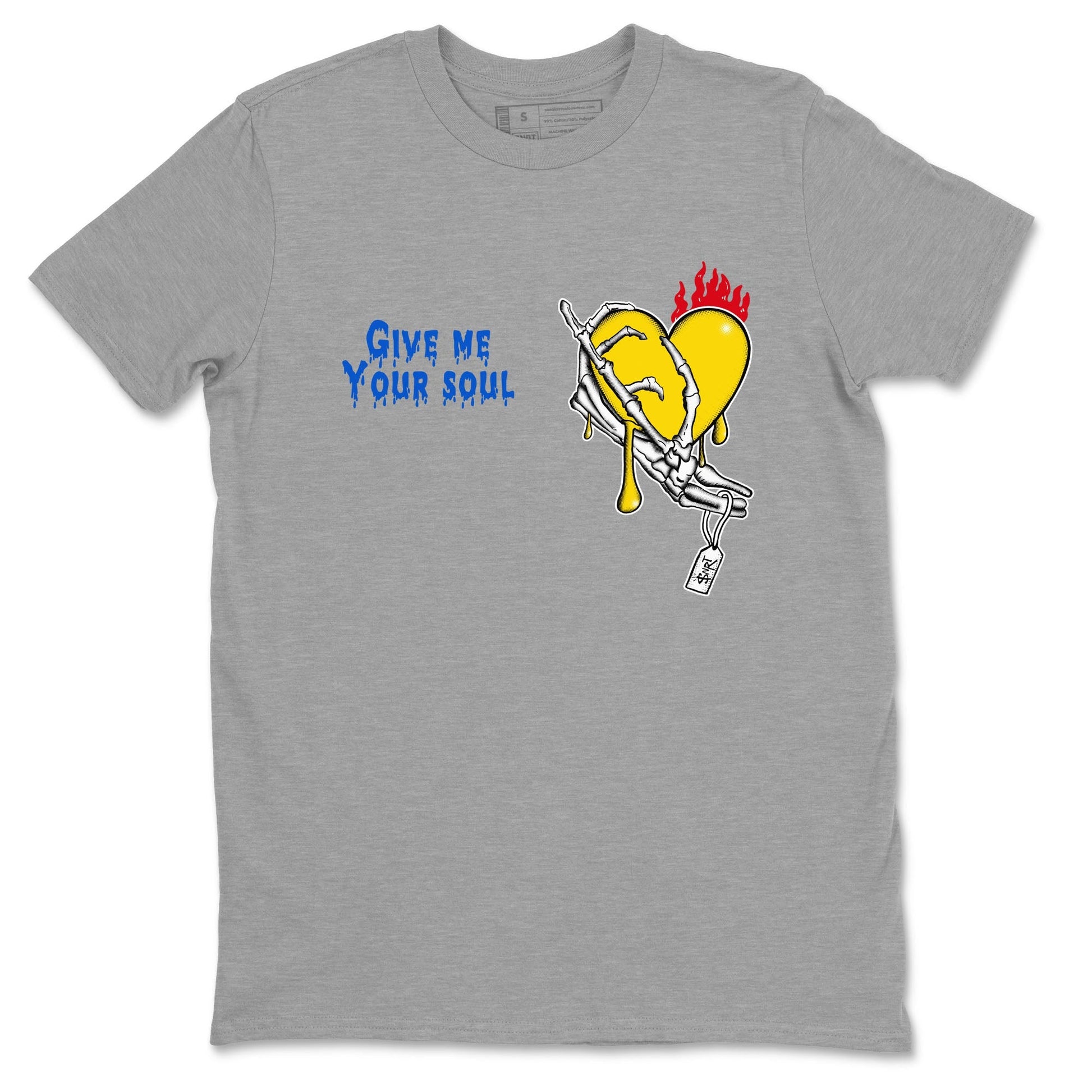 Give Me Your Soul Sneaker Tees - Air Jordan 1 Travis Scott Canary