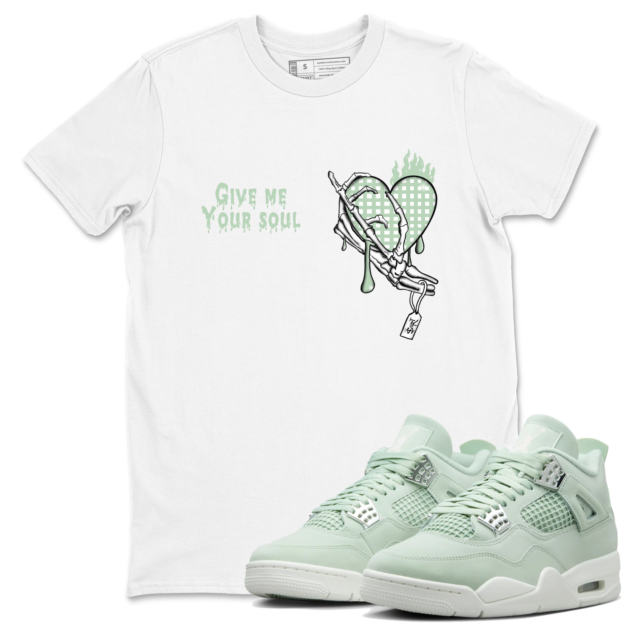 Give Me Your Soul Sneaker Tees - Air Jordan 4 Abundance