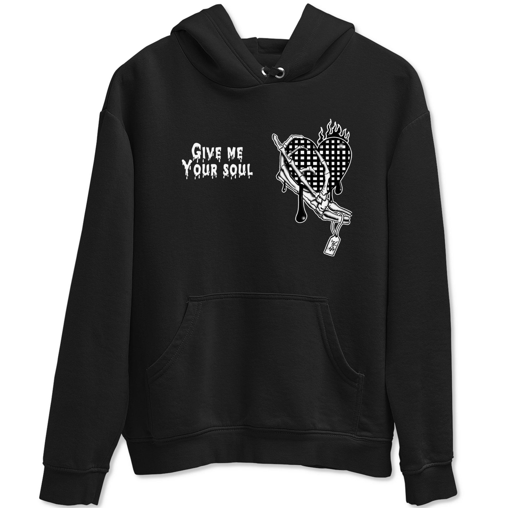 Give Me Your Soul Sneaker Tees - Air Jordan 4 White Thunder
