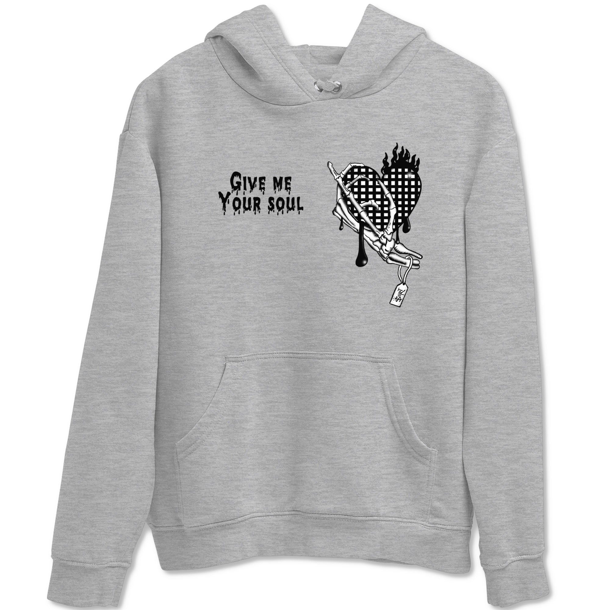Give Me Your Soul Sneaker Tees - Air Jordan 4 White Thunder