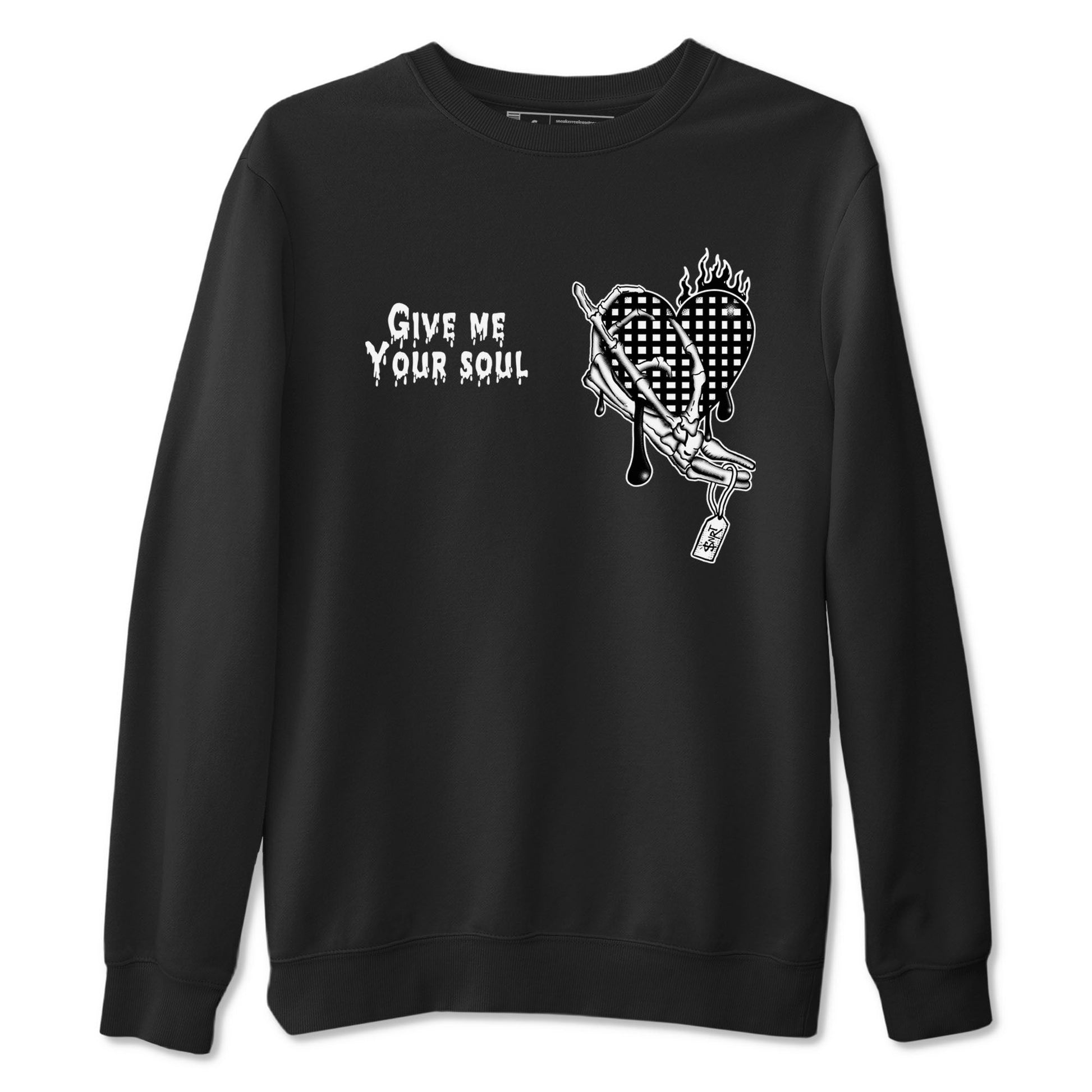 Give Me Your Soul Sneaker Tees - Air Jordan 4 White Thunder