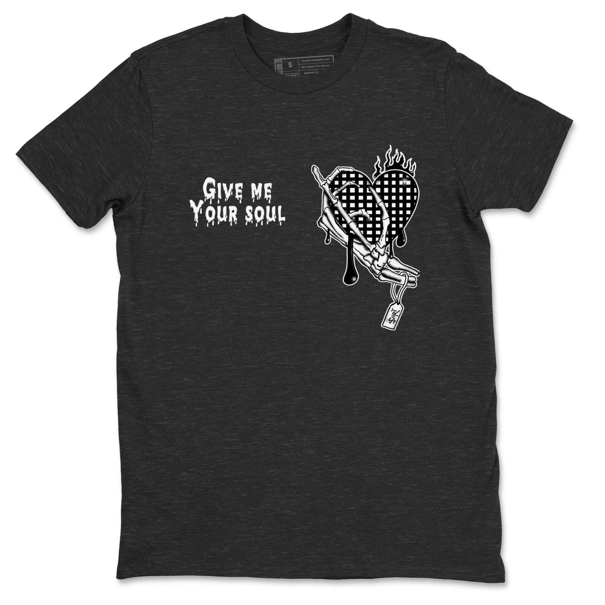 Give Me Your Soul Sneaker Tees - Air Jordan 4 White Thunder