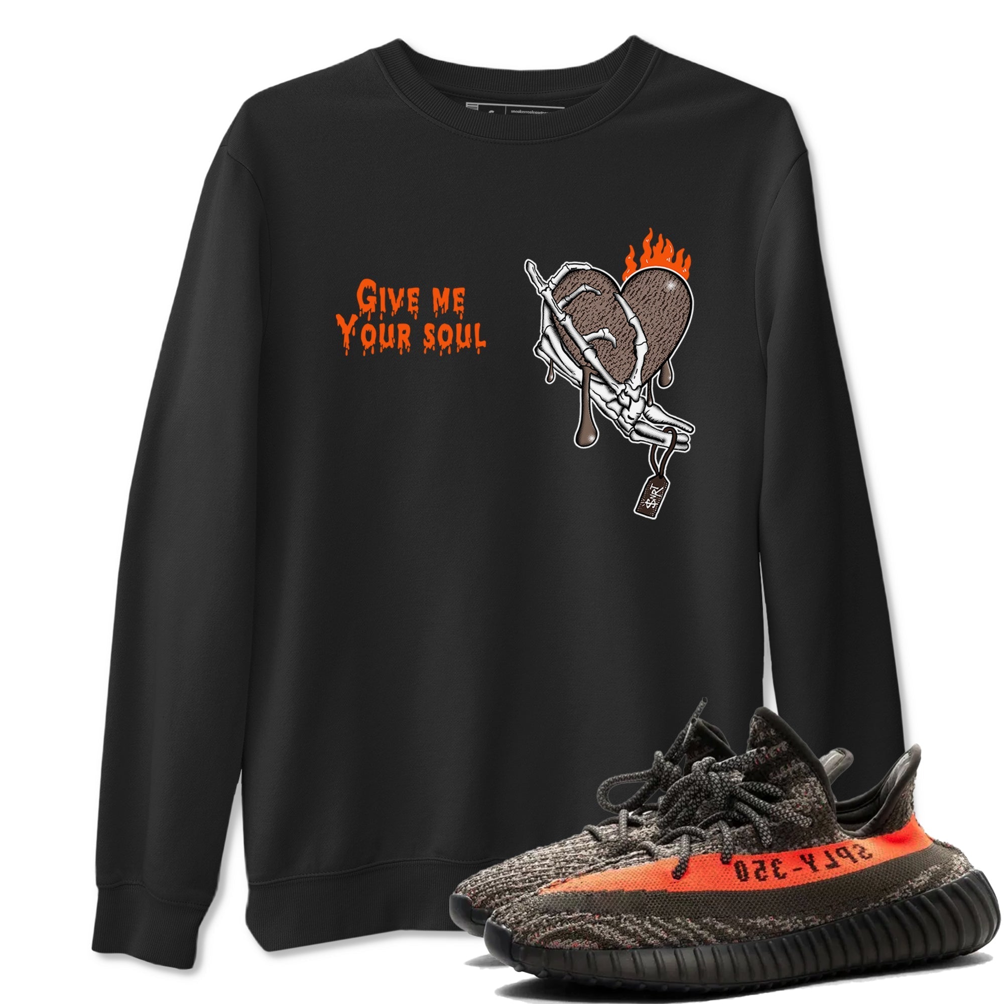 Give Me Your Soul Sneaker Tees - Yeezy 350 Carbon Beluga