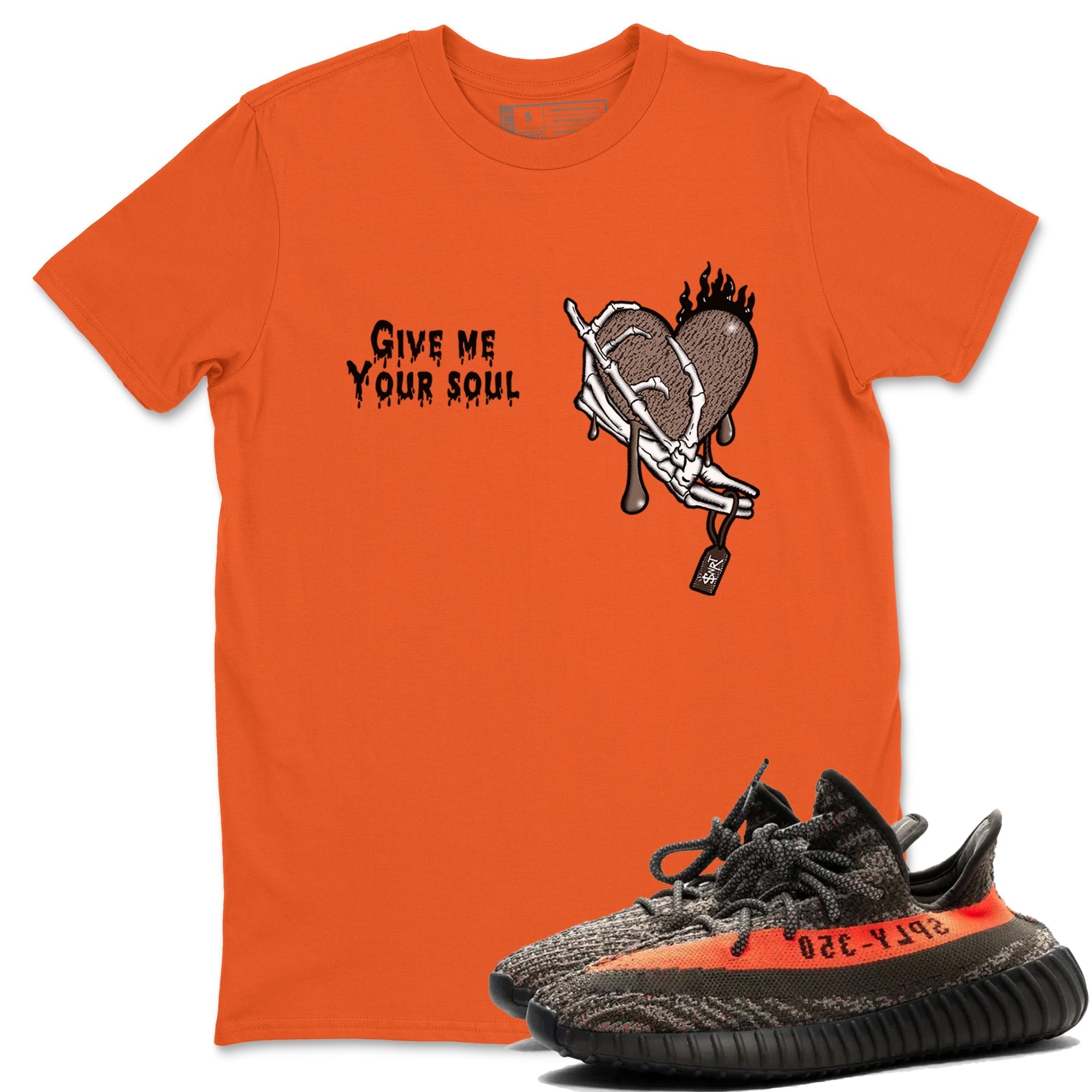 Give Me Your Soul Sneaker Tees - Yeezy 350 Carbon Beluga