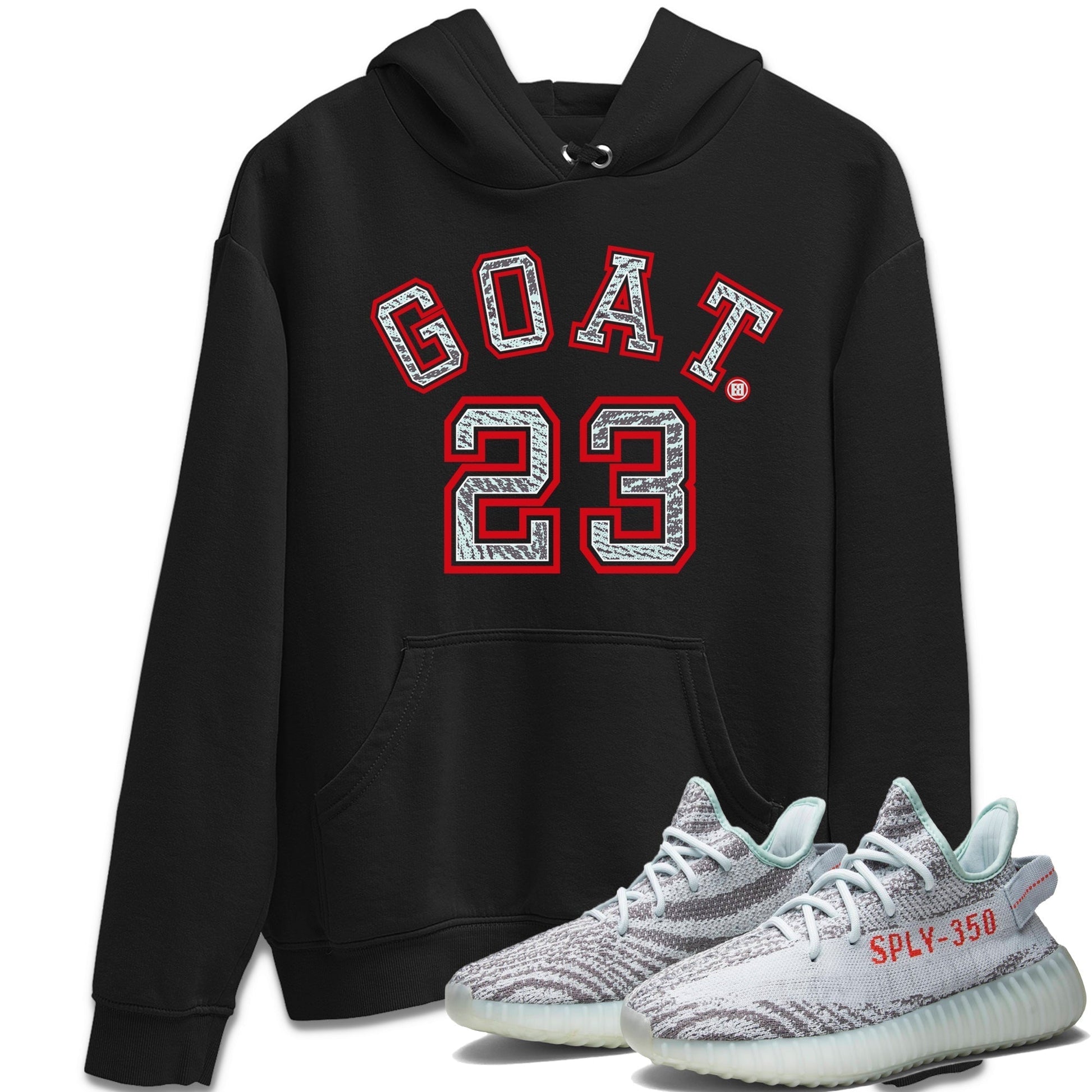 Goat 23 Unisex Tops - Yeezy 350 Blue Tint