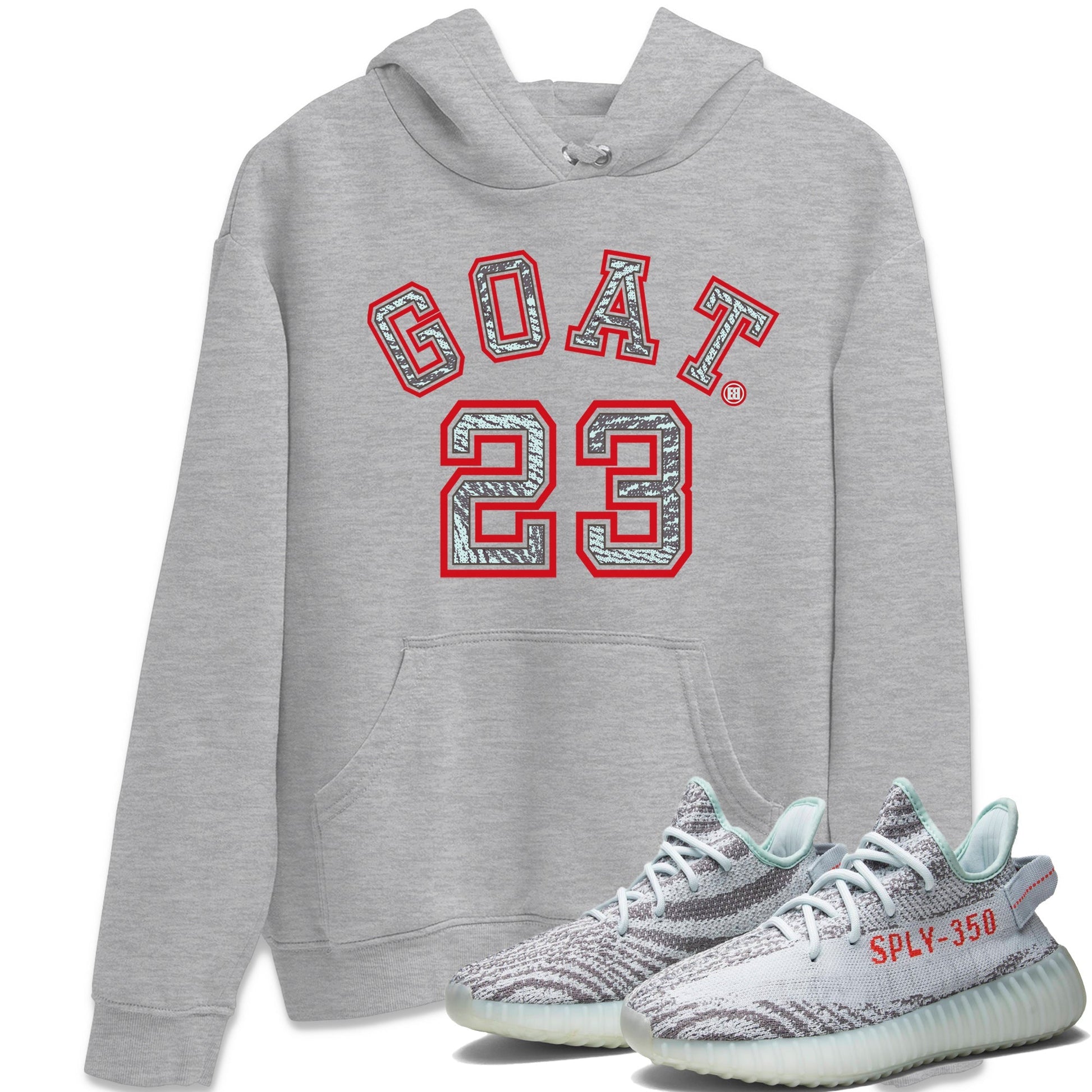 Goat 23 Unisex Tops - Yeezy 350 Blue Tint
