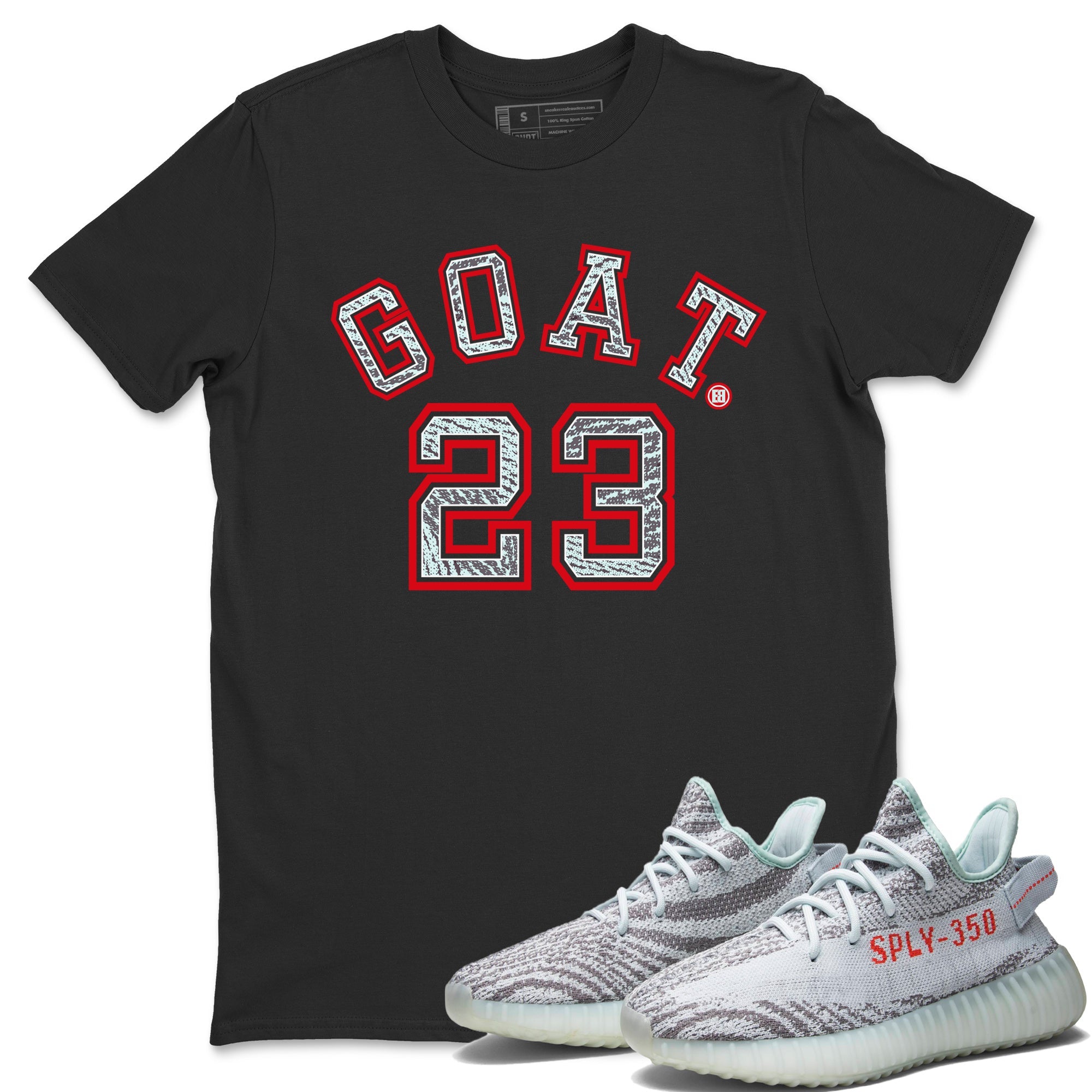 Goat 23 Unisex Tops - Yeezy 350 Blue Tint