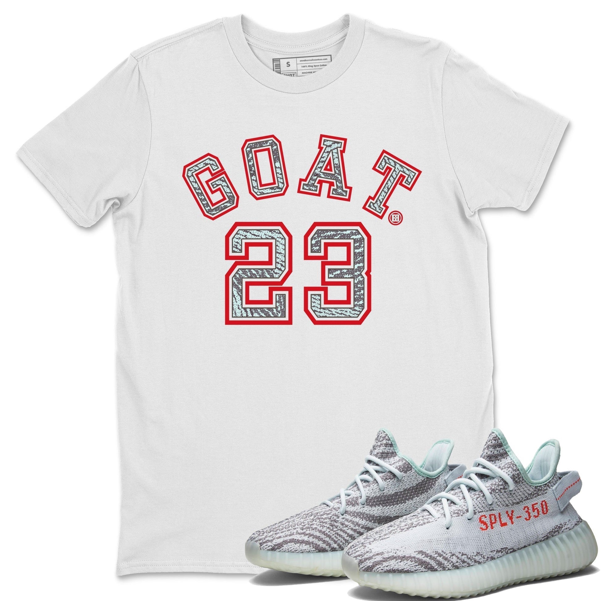Goat 23 Unisex Tops - Yeezy 350 Blue Tint