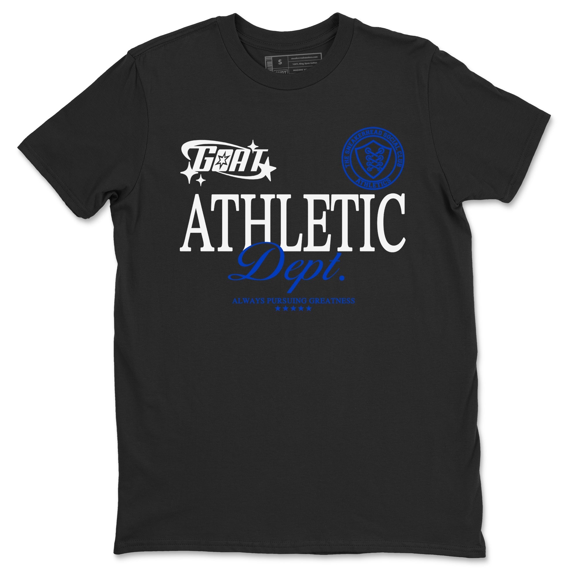 Goat Athletic Dept Sneaker Tees - Air Jordan 12 Blueberry