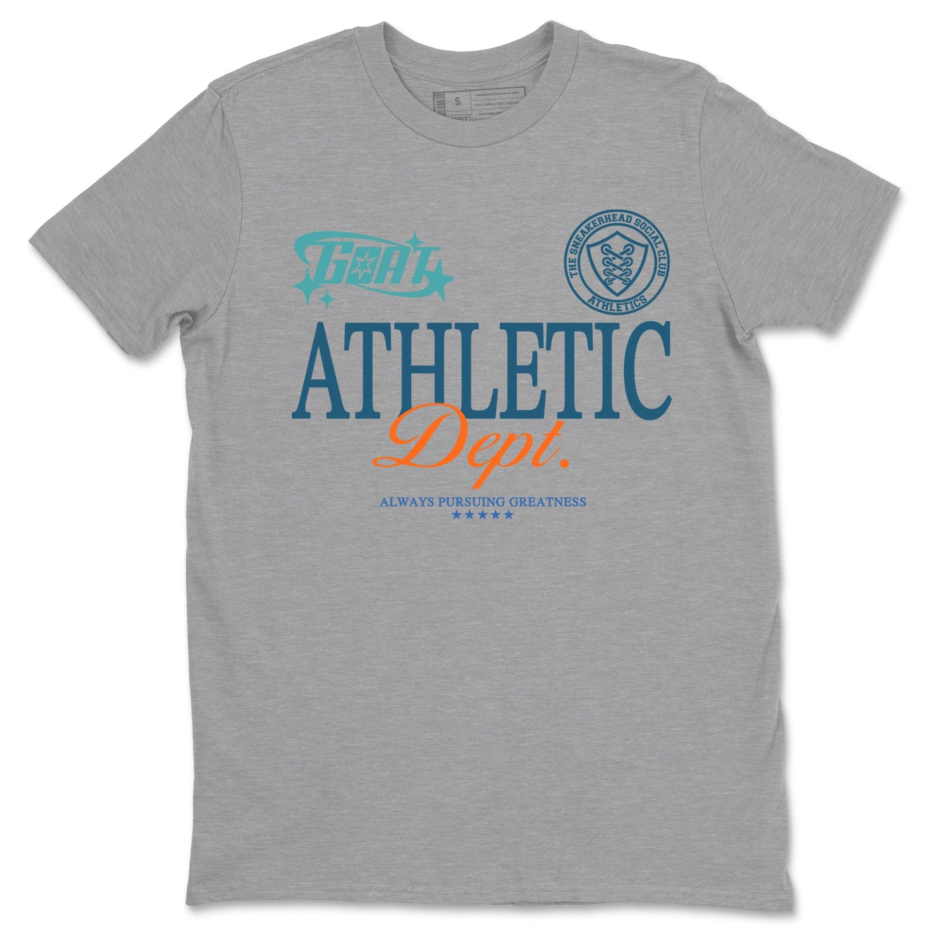 Goat Athletic Dept Sneaker Tees - Yeezy 700 Faded Azure