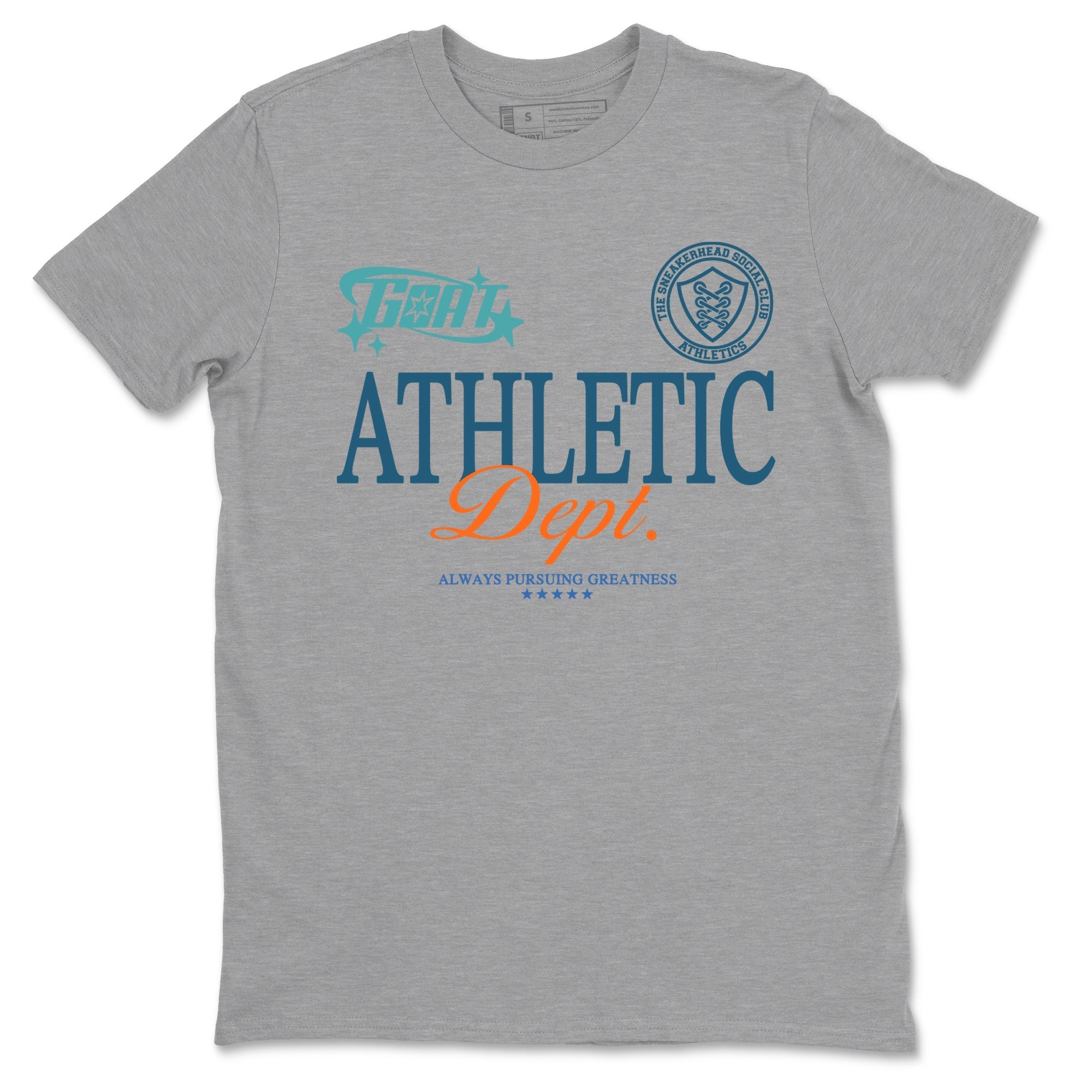 Goat Athletic Dept Sneaker Tees - Yeezy 700 Faded Azure