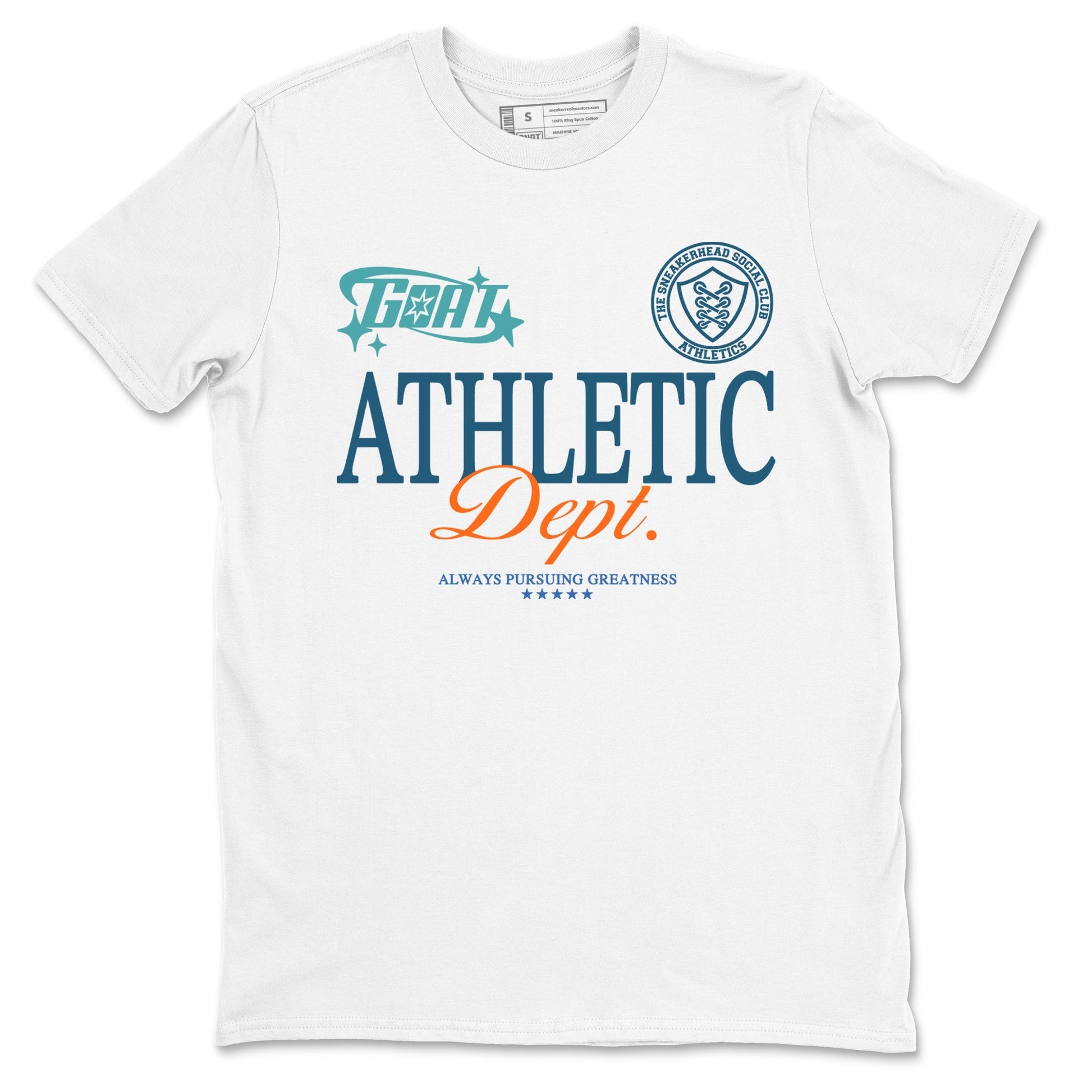 Goat Athletic Dept Sneaker Tees - Yeezy 700 Faded Azure