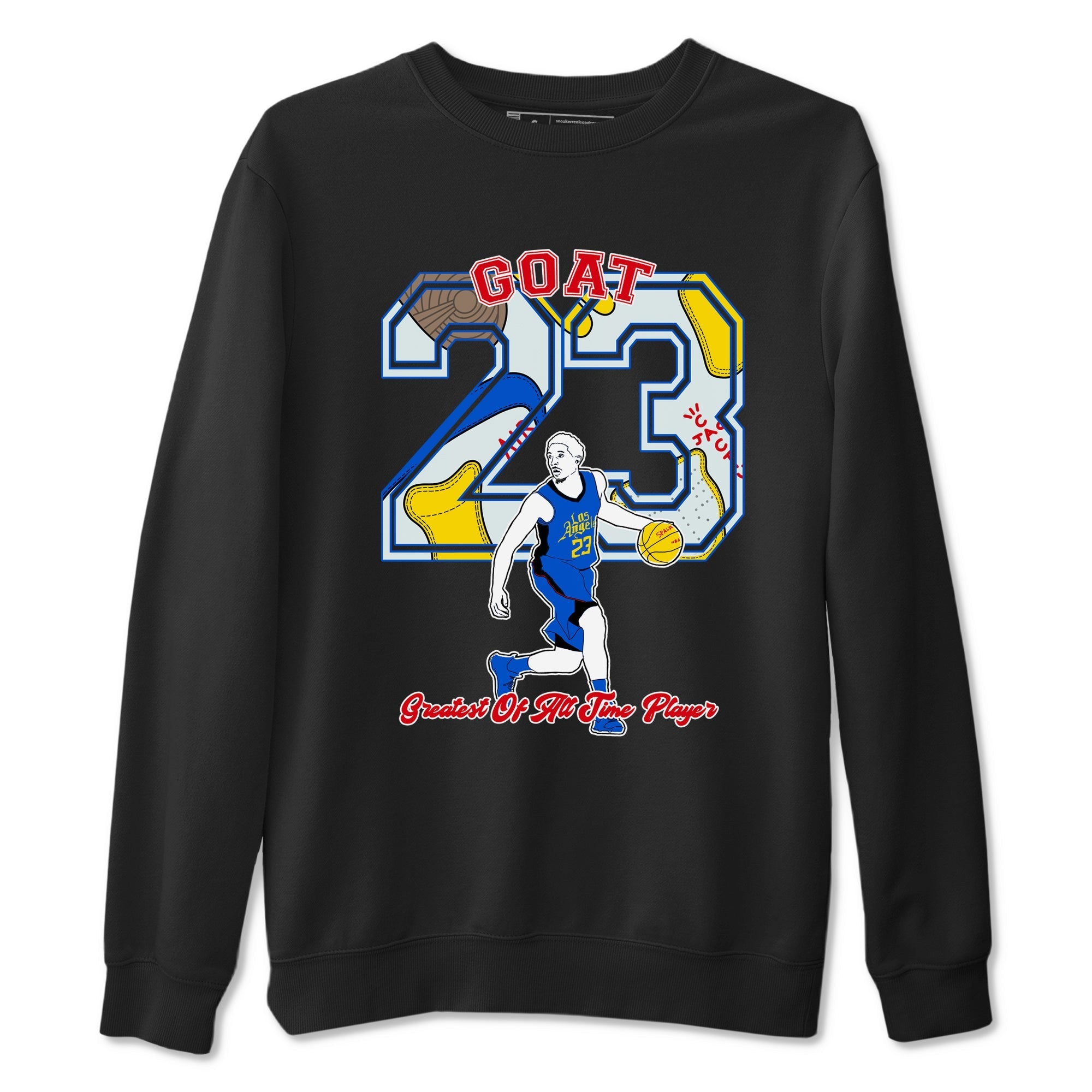Goat Player Sneaker Tees - Air Jordan 1 Travis Scott Canary