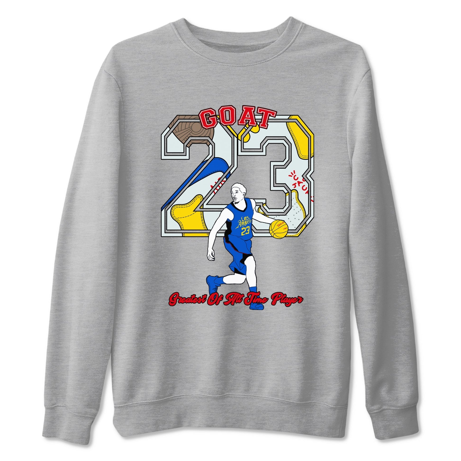 Goat Player Sneaker Tees - Air Jordan 1 Travis Scott Canary