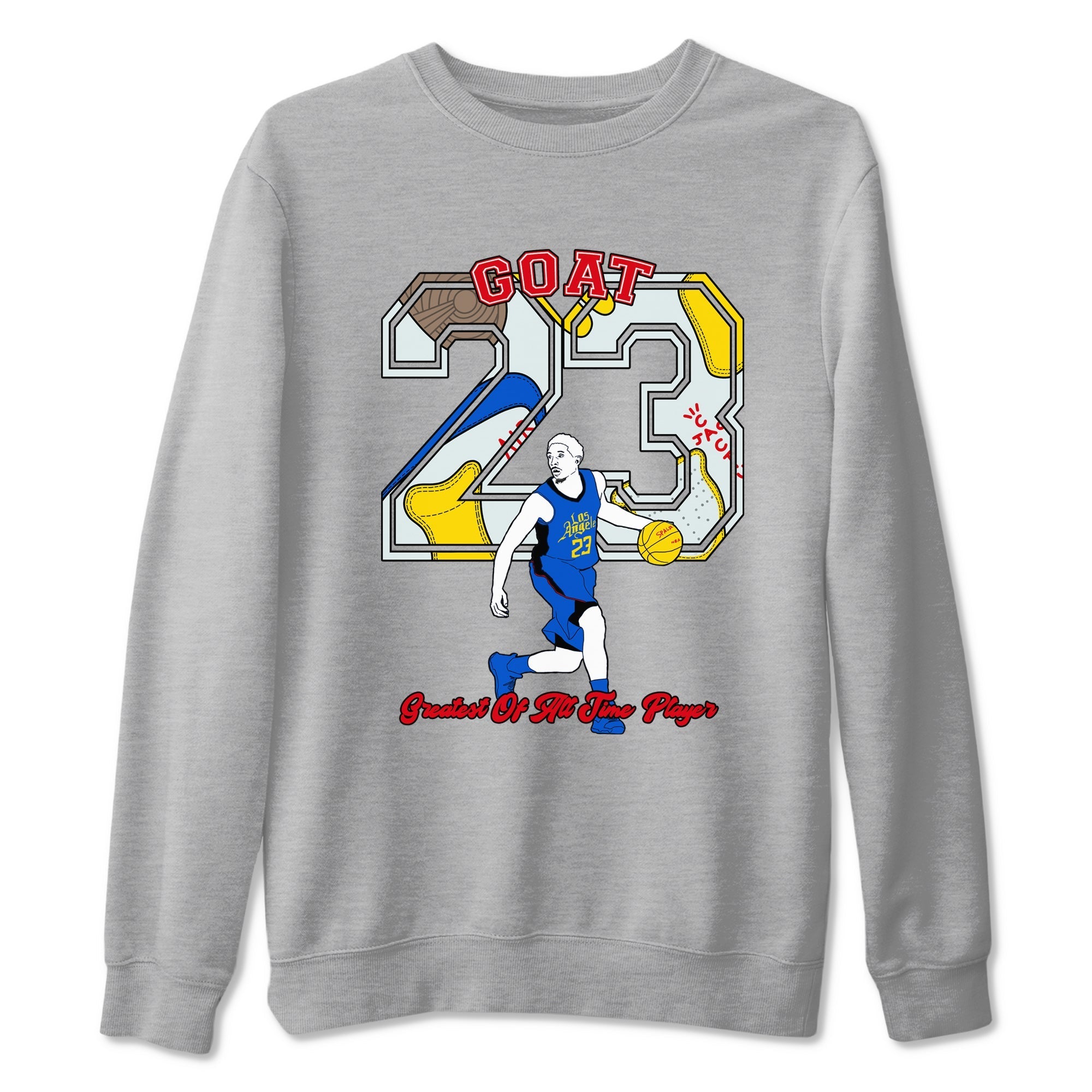 Goat Player Sneaker Tees - Air Jordan 1 Travis Scott Canary