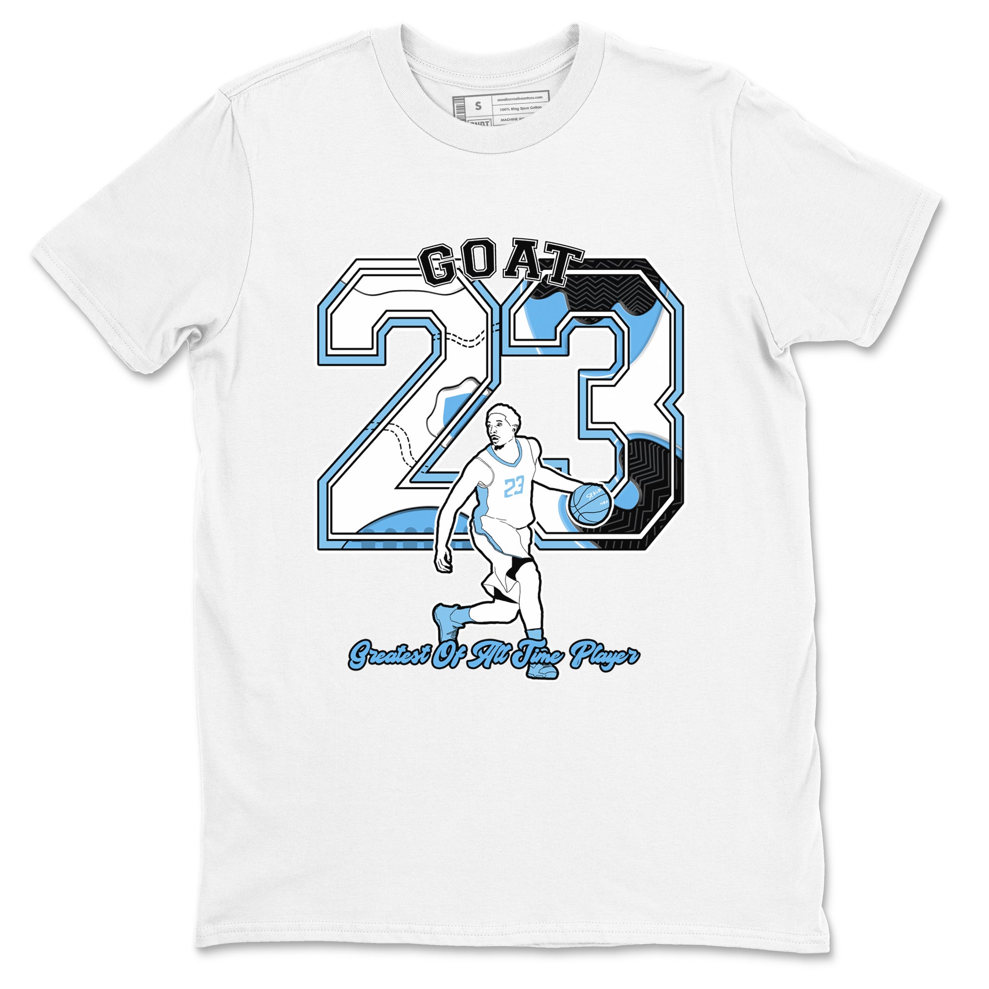 Goat Player Sneaker Tees - Air Jordan 11 Legend Blue
