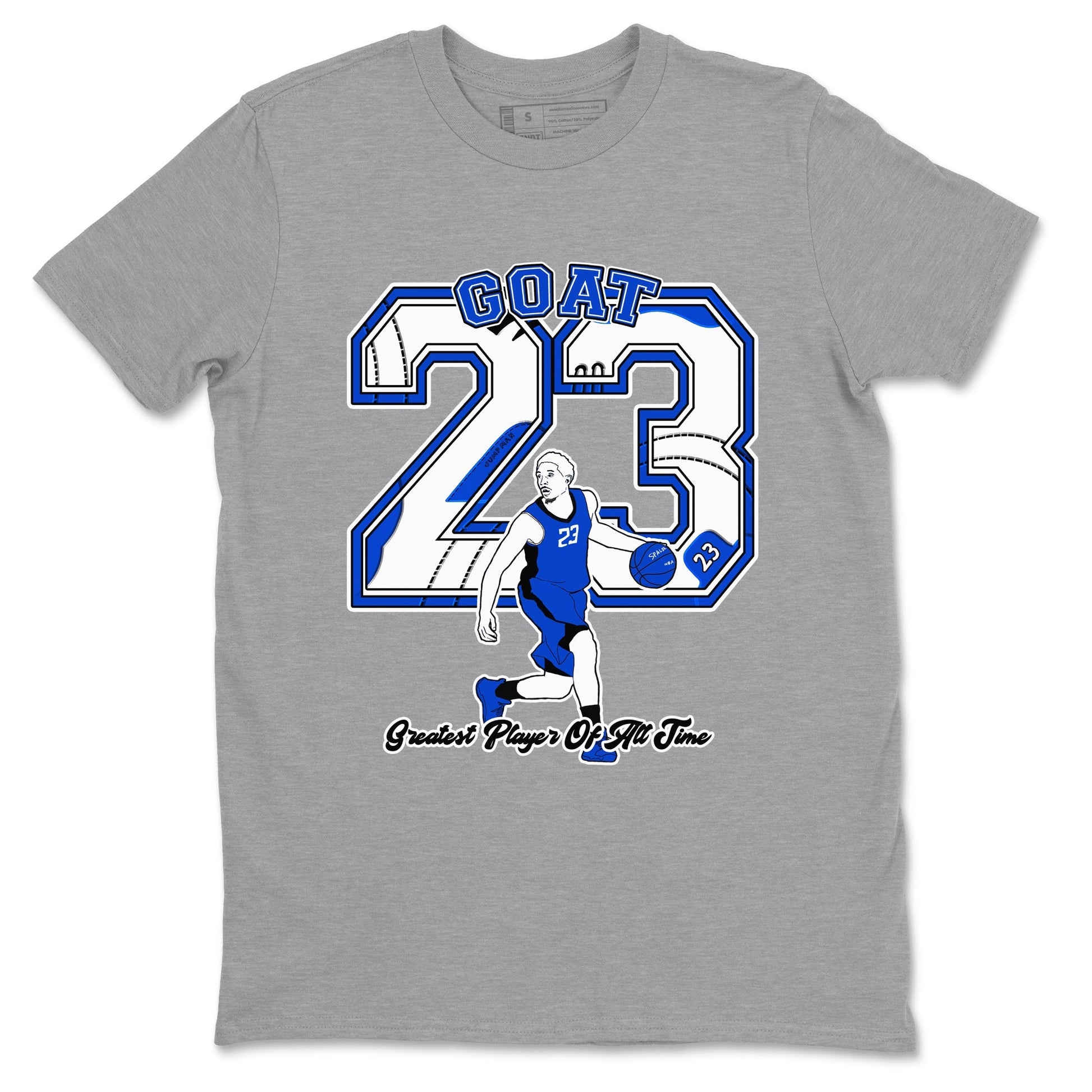 Goat Player Sneaker Tees - Air Jordan 12 Blueberry