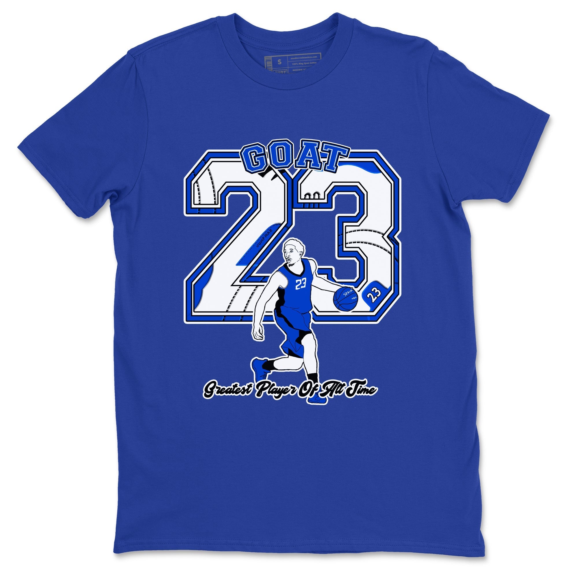 Goat Player Sneaker Tees - Air Jordan 12 Blueberry