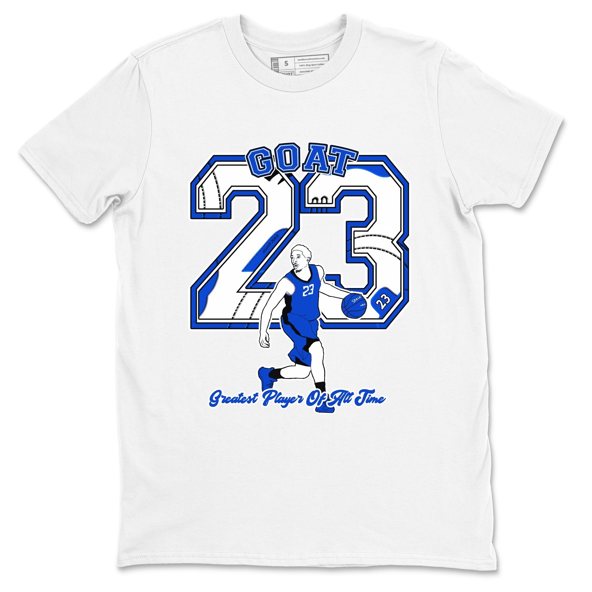 Goat Player Sneaker Tees - Air Jordan 12 Blueberry