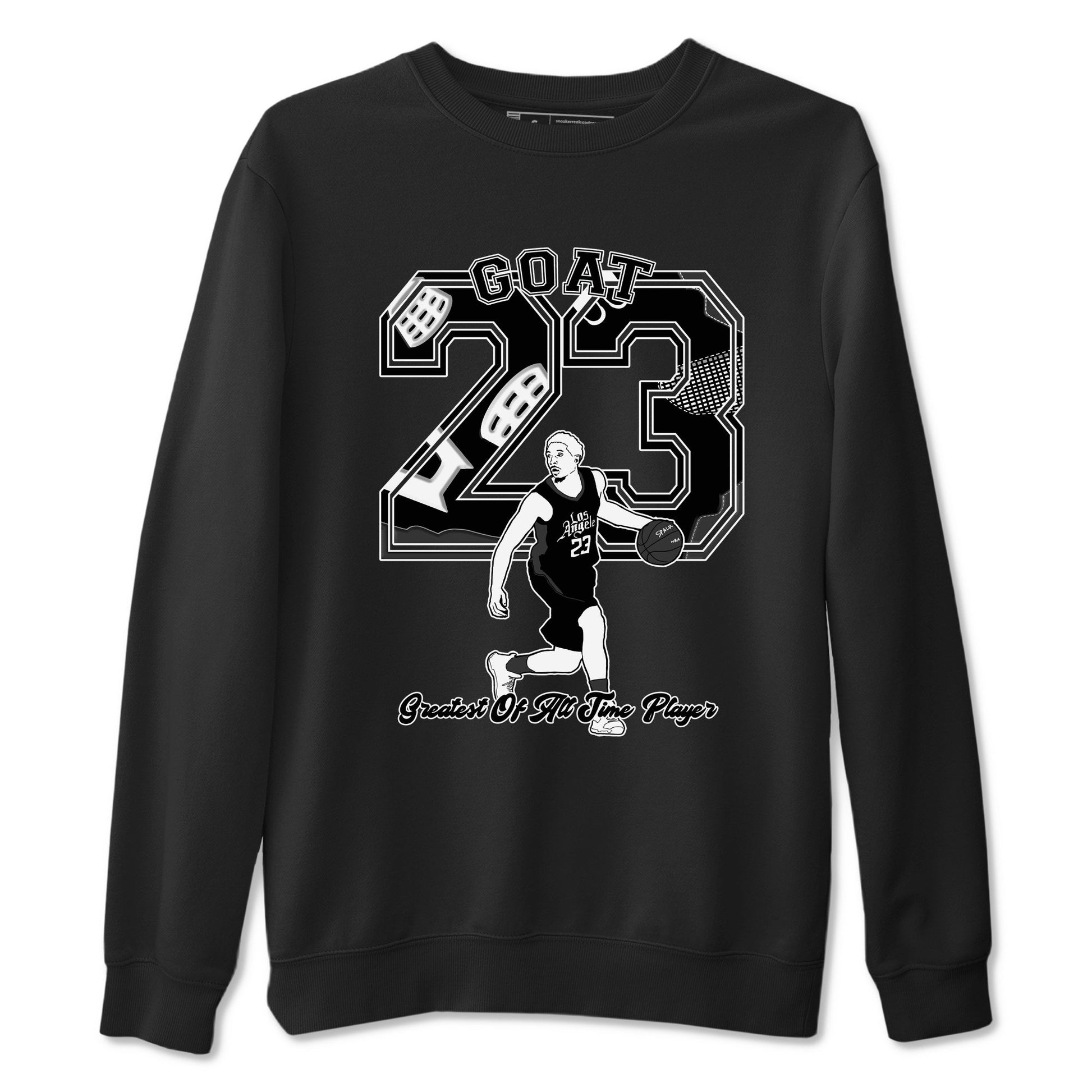 Goat Player Sneaker Tees - Air Jordan 4 White Thunder