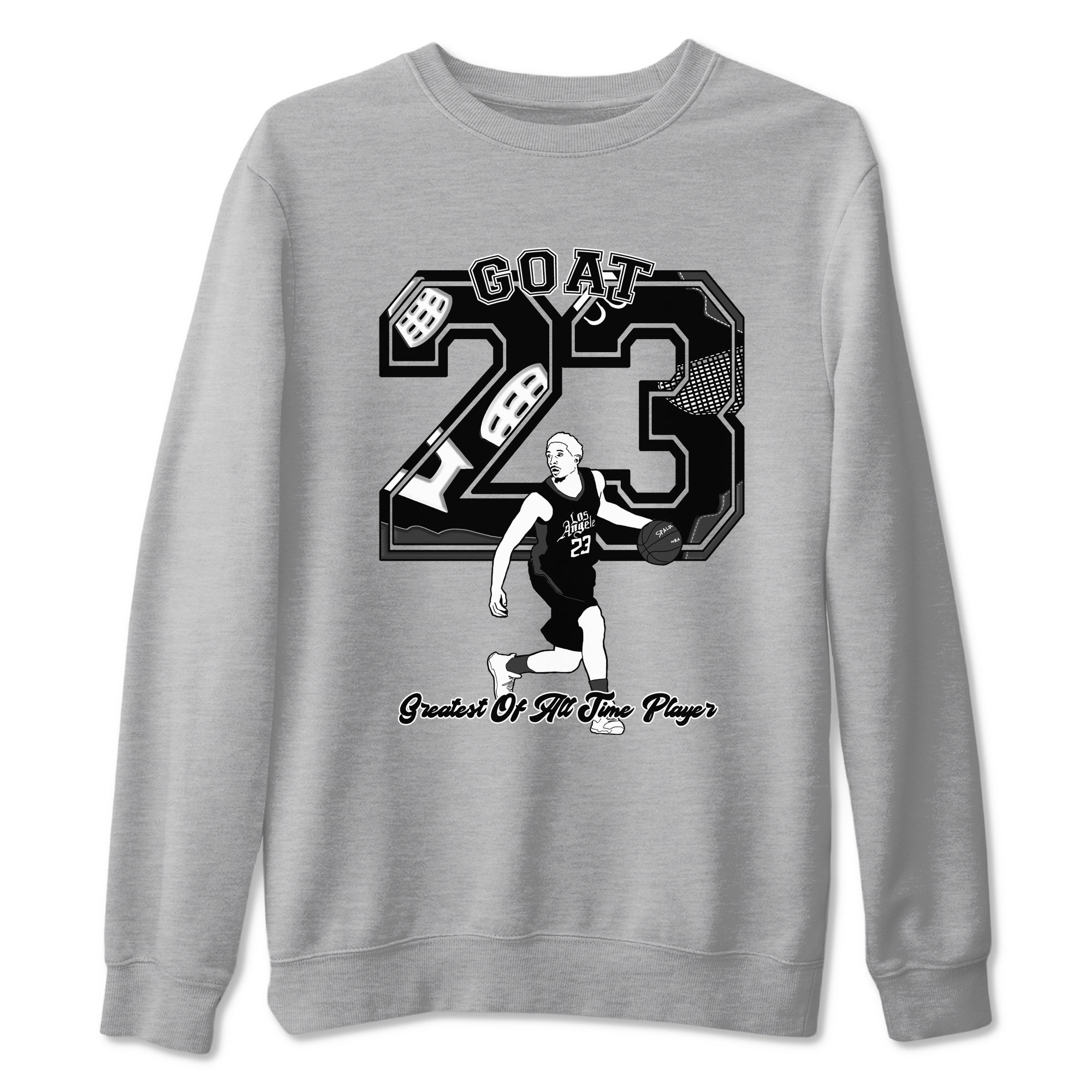 Goat Player Sneaker Tees - Air Jordan 4 White Thunder