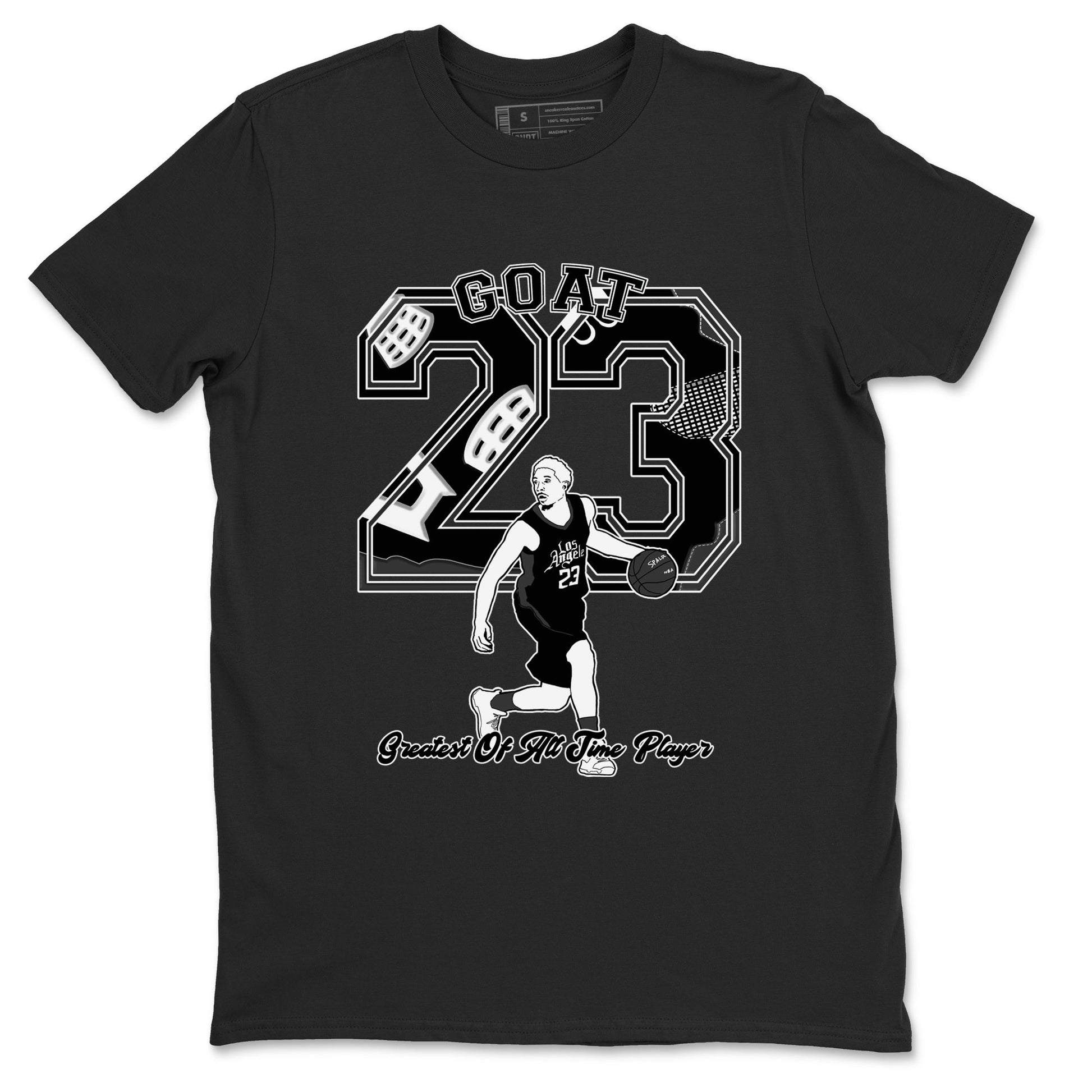 Goat Player Sneaker Tees - Air Jordan 4 White Thunder