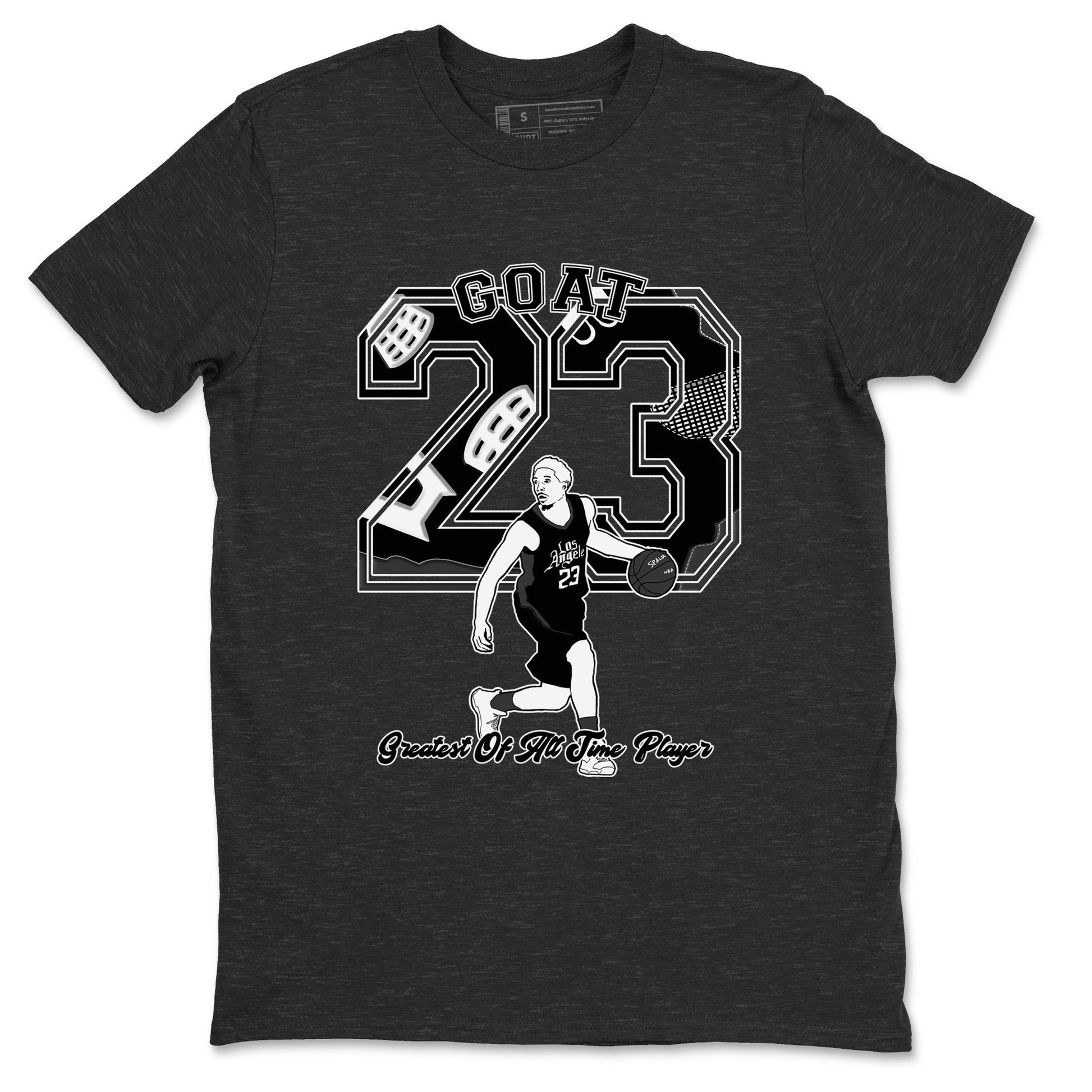 Goat Player Sneaker Tees - Air Jordan 4 White Thunder