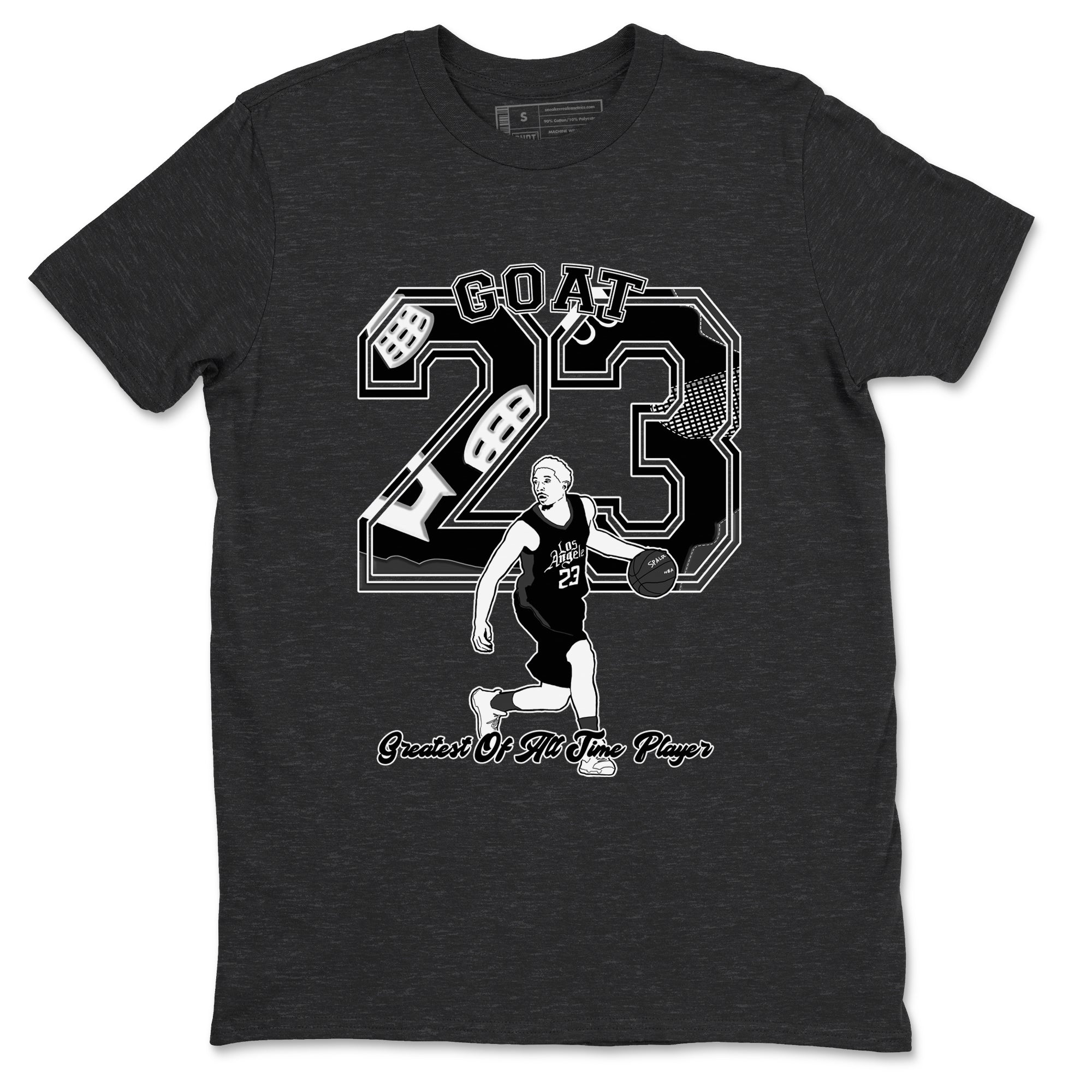 Goat Player Sneaker Tees - Air Jordan 4 White Thunder