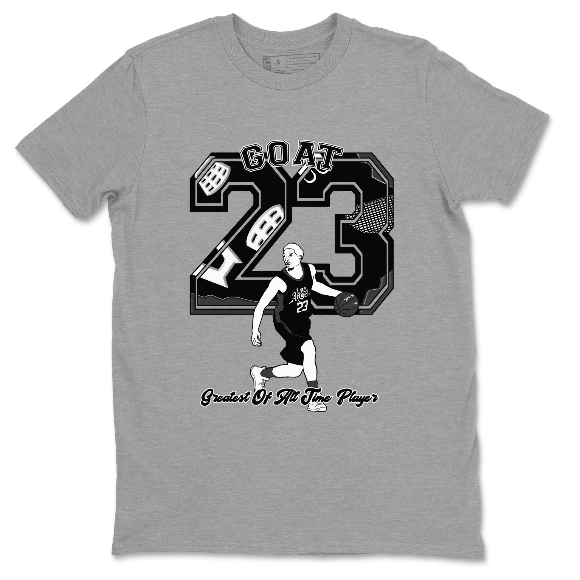 Goat Player Sneaker Tees - Air Jordan 4 White Thunder