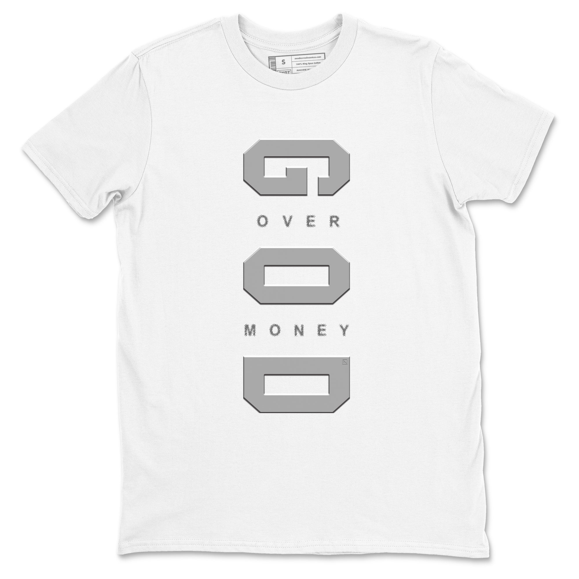 God Over Money Sneaker Tees - Air Jordan 9 Cool Grey