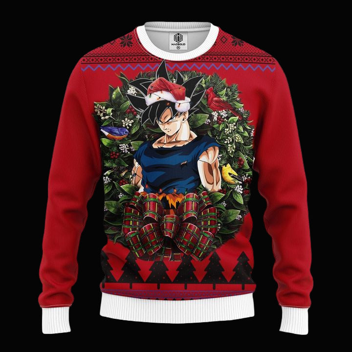 Goku Ultra Instinct Sign Shintani Noel Mc Ugly Christmas Sweater Thanksgiving Gift ? Usalast