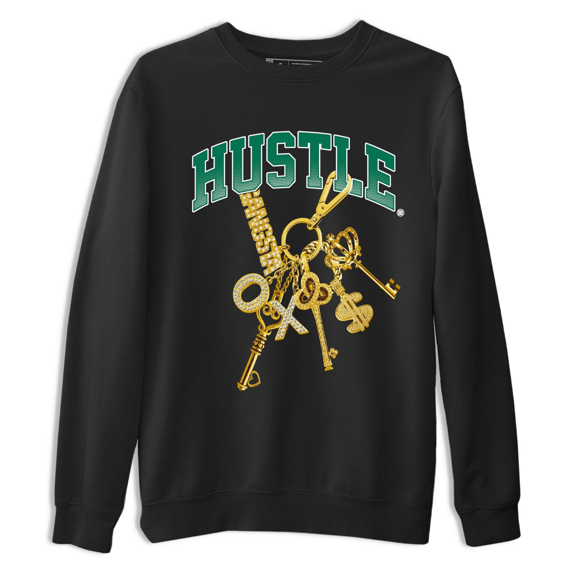 Gold Hustle Sneaker Tee - Samba Collegiate Green Gum