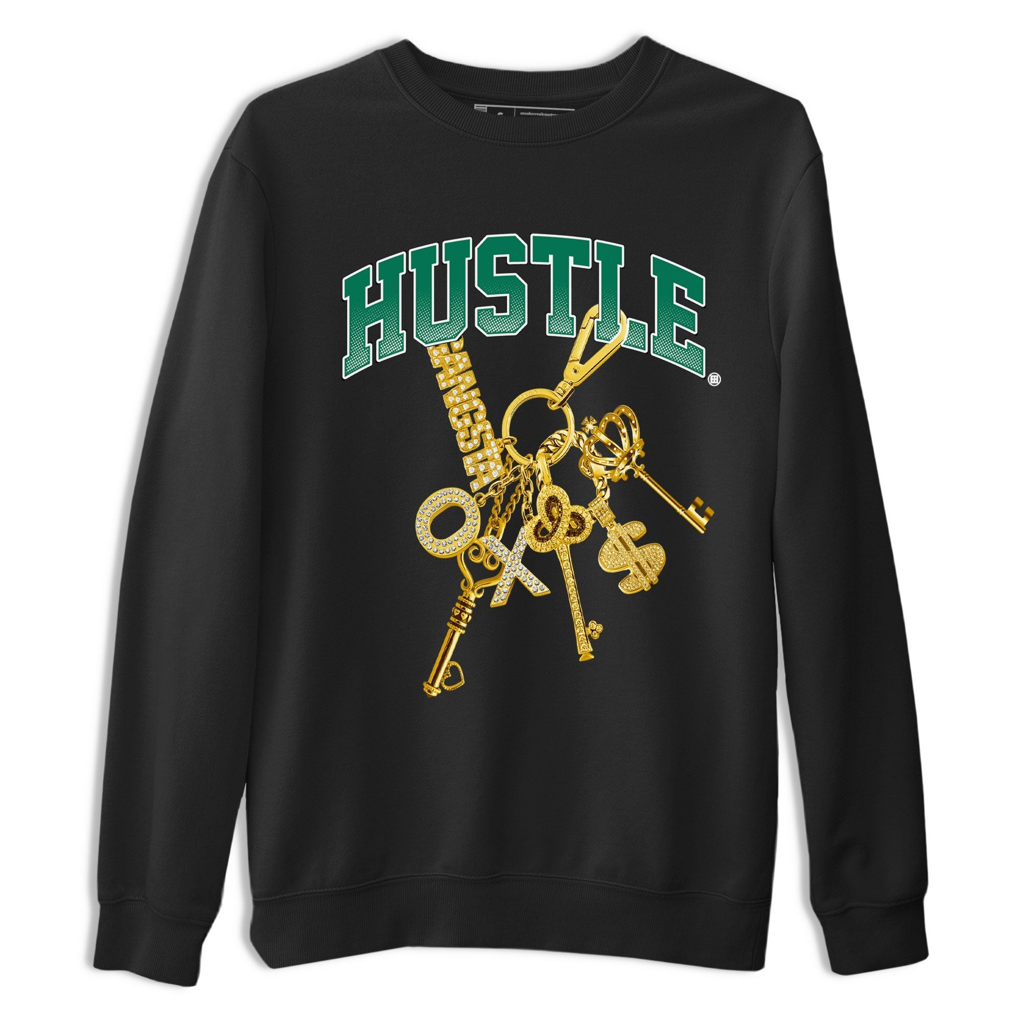 Gold Hustle Sneaker Tee - Samba Collegiate Green Gum