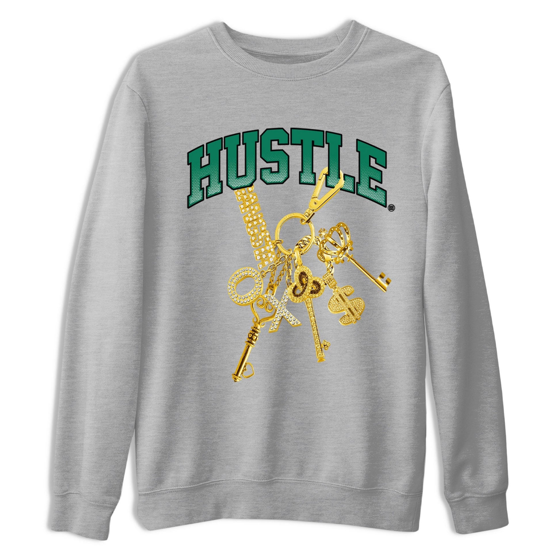 Gold Hustle Sneaker Tee - Samba Collegiate Green Gum
