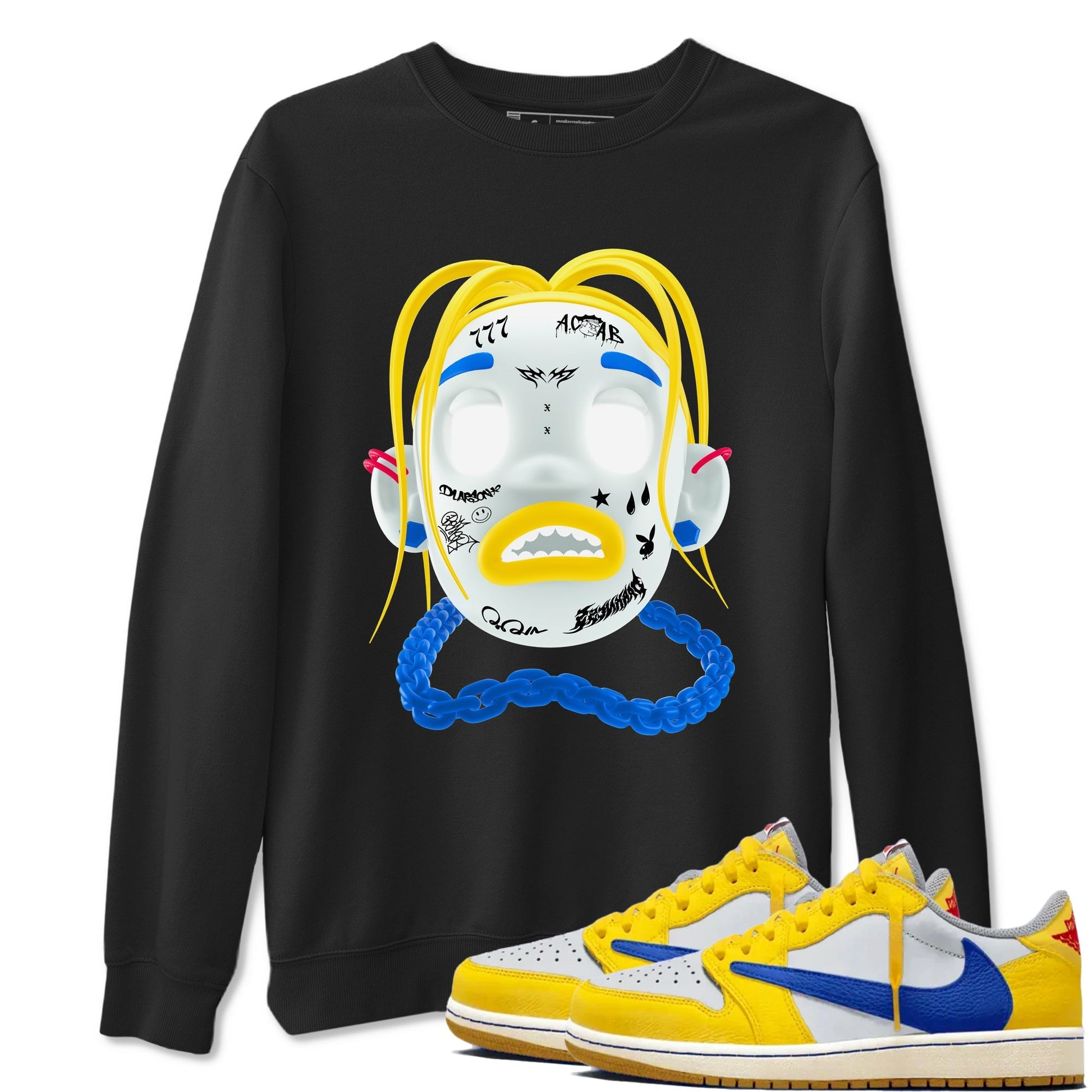 Goosebumps Boy Sneaker Tees - Air Jordan 1 Travis Scott Canary