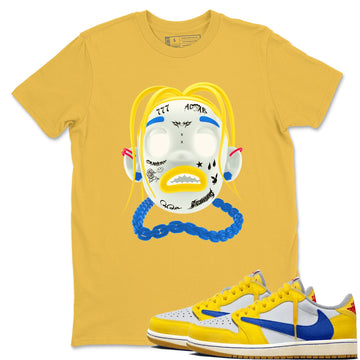 Goosebumps Boy Sneaker Tees - Air Jordan 1 Travis Scott Canary