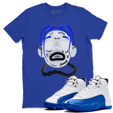 Goosebumps Boy Sneaker Tees - Air Jordan 12 Blueberry