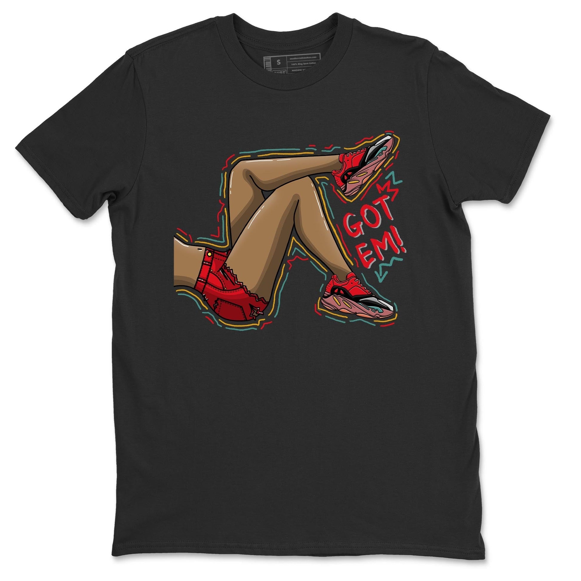 Got Em Legs Unisex Tops - Yeezy 700 Hi-Res Red