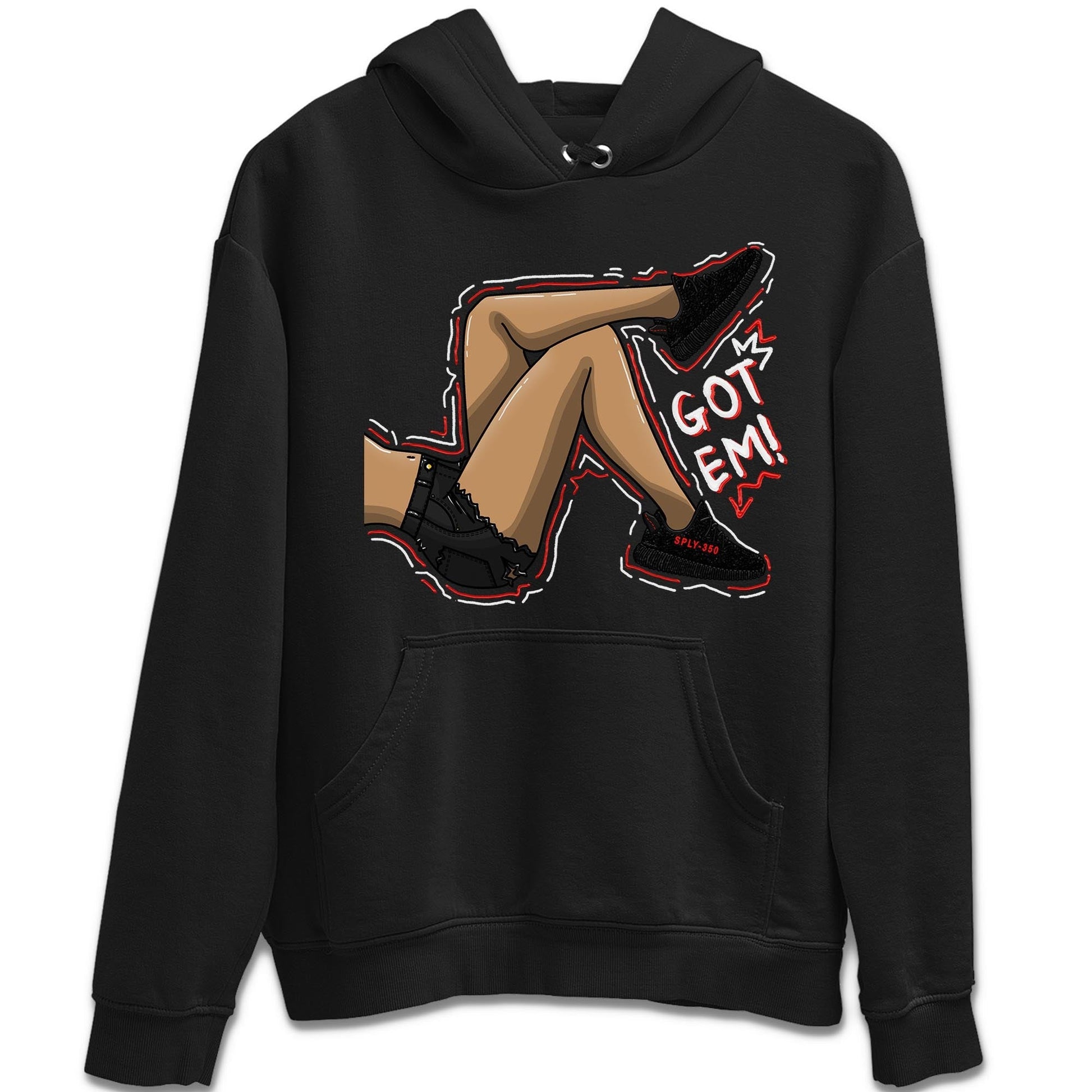 Got Em Legs Sneaker Tee - Yeezy 350 Bred