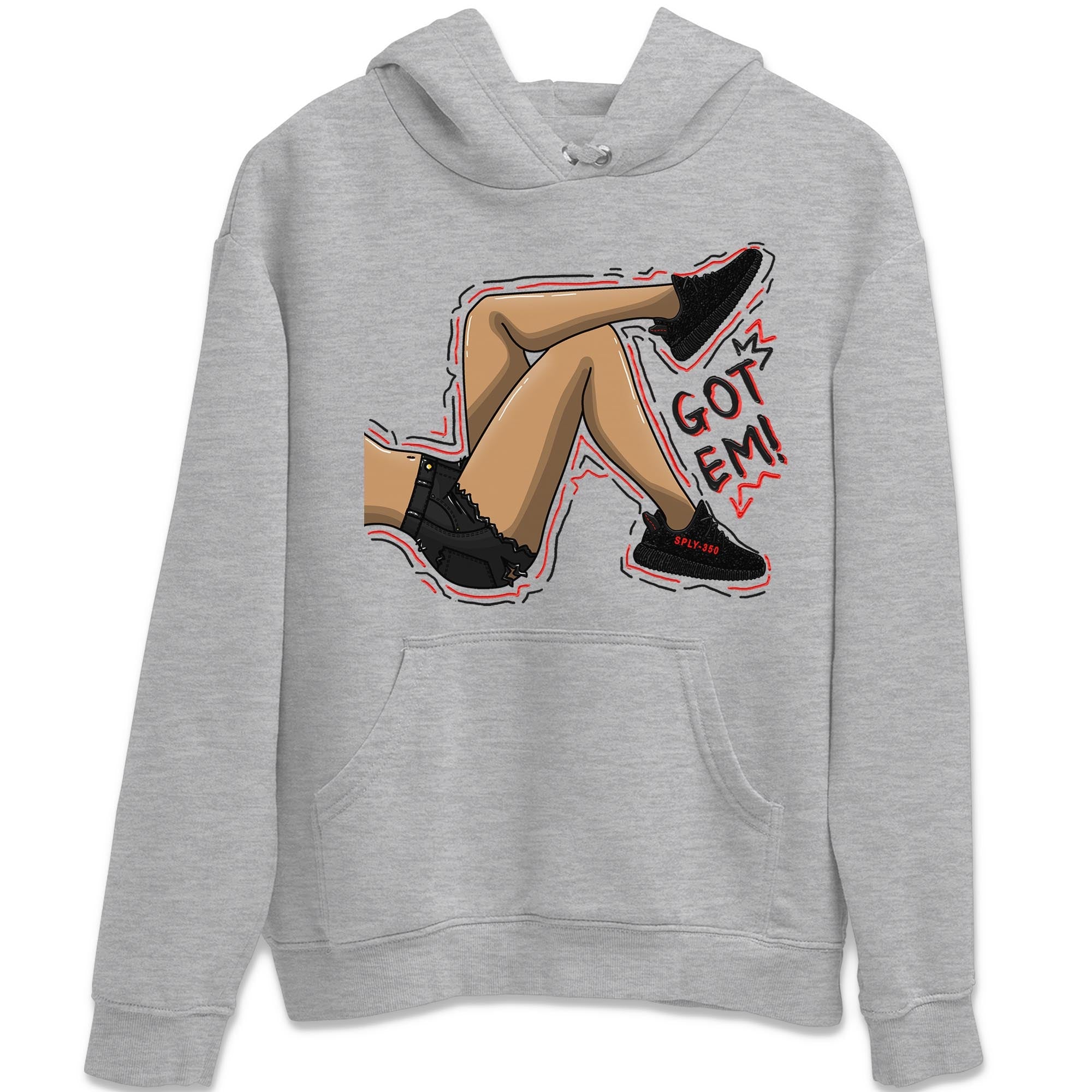 Got Em Legs Sneaker Tee - Yeezy 350 Bred