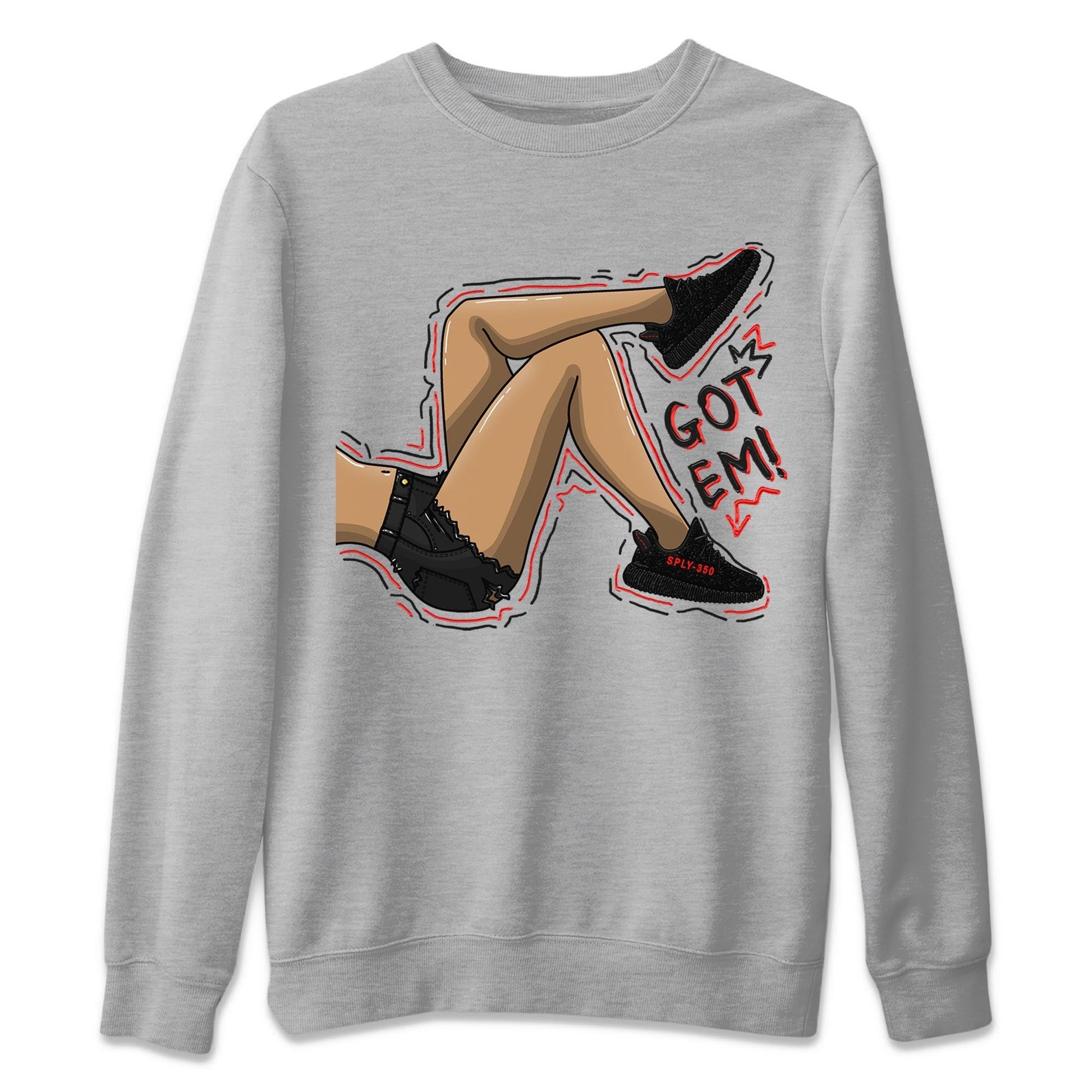 Got Em Legs Sneaker Tee - Yeezy 350 Bred