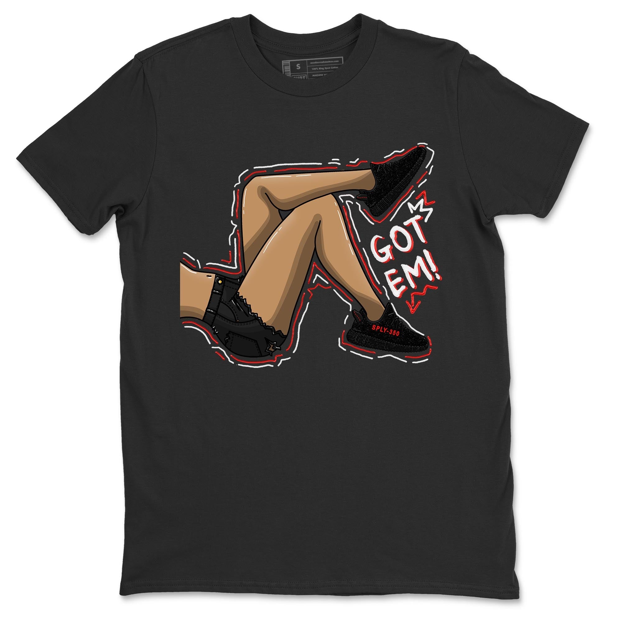 Got Em Legs Sneaker Tee - Yeezy 350 Bred
