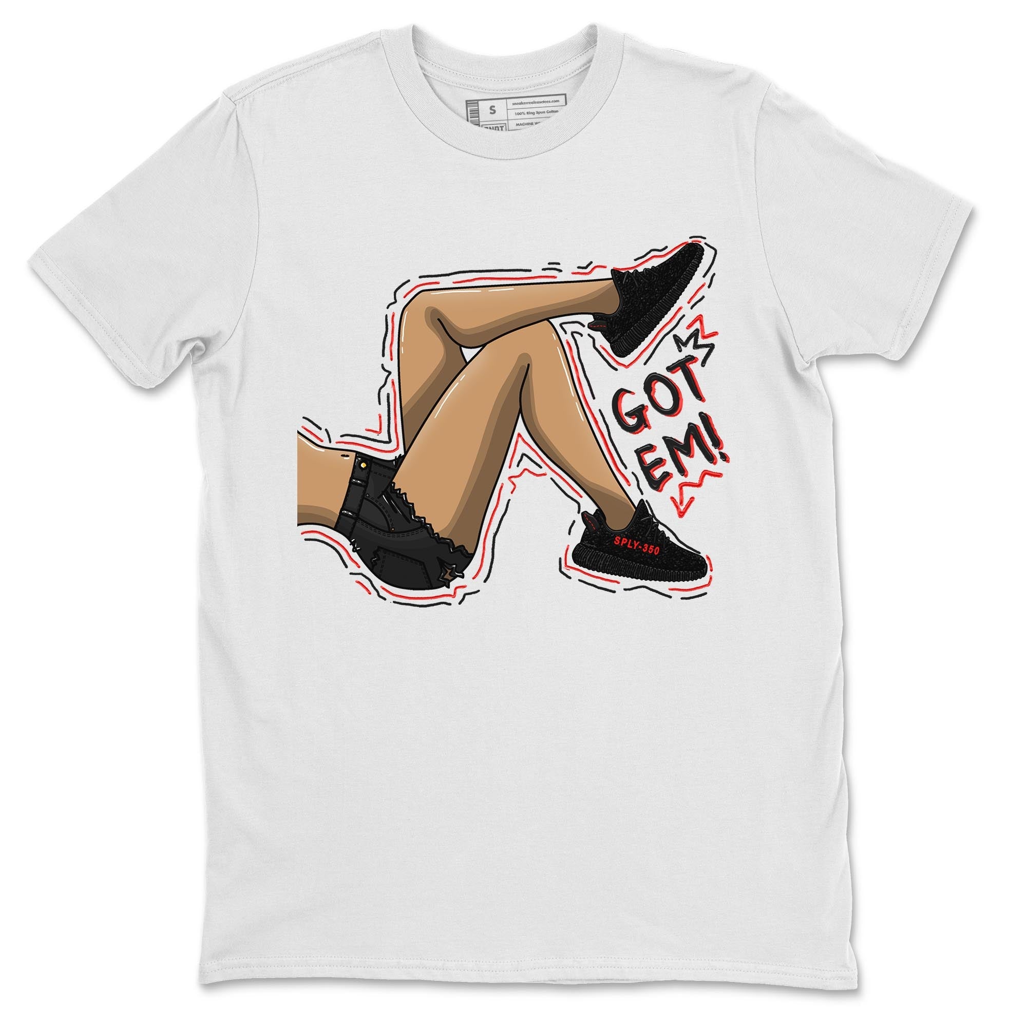 Got Em Legs Sneaker Tee - Yeezy 350 Bred