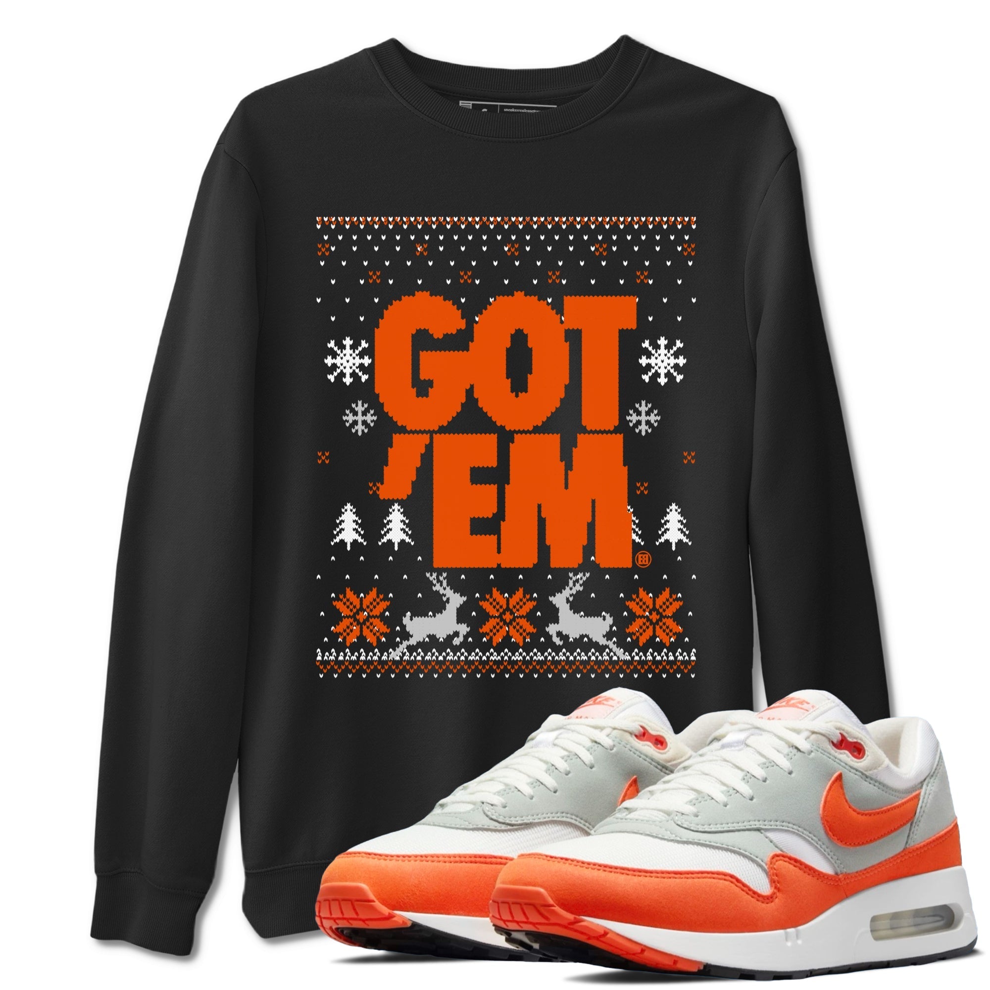 Got Em Ugly Sweater Sneaker Tees - Air Max 1 Cosmic Clay