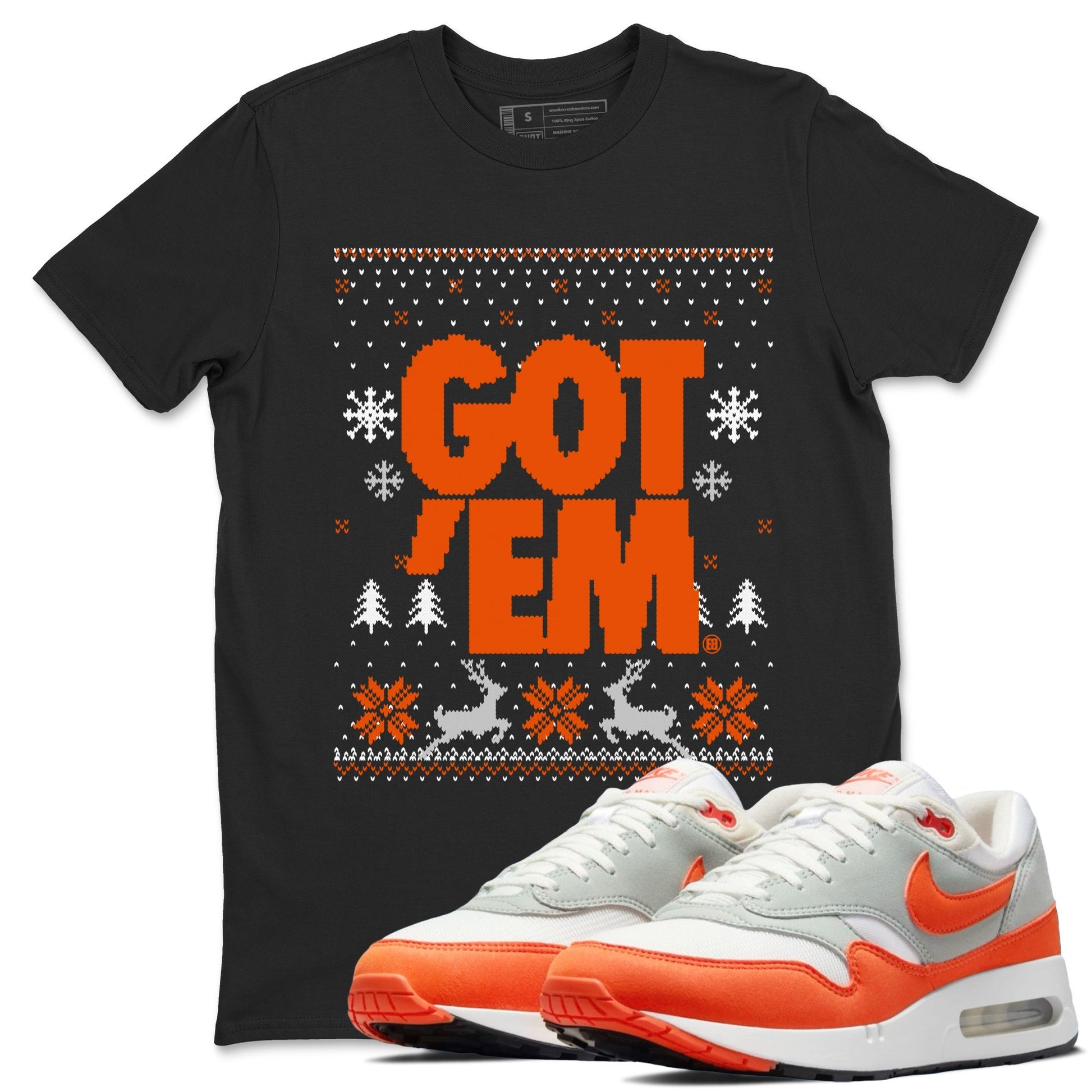 Got Em Ugly Sweater Sneaker Tees - Air Max 1 Cosmic Clay