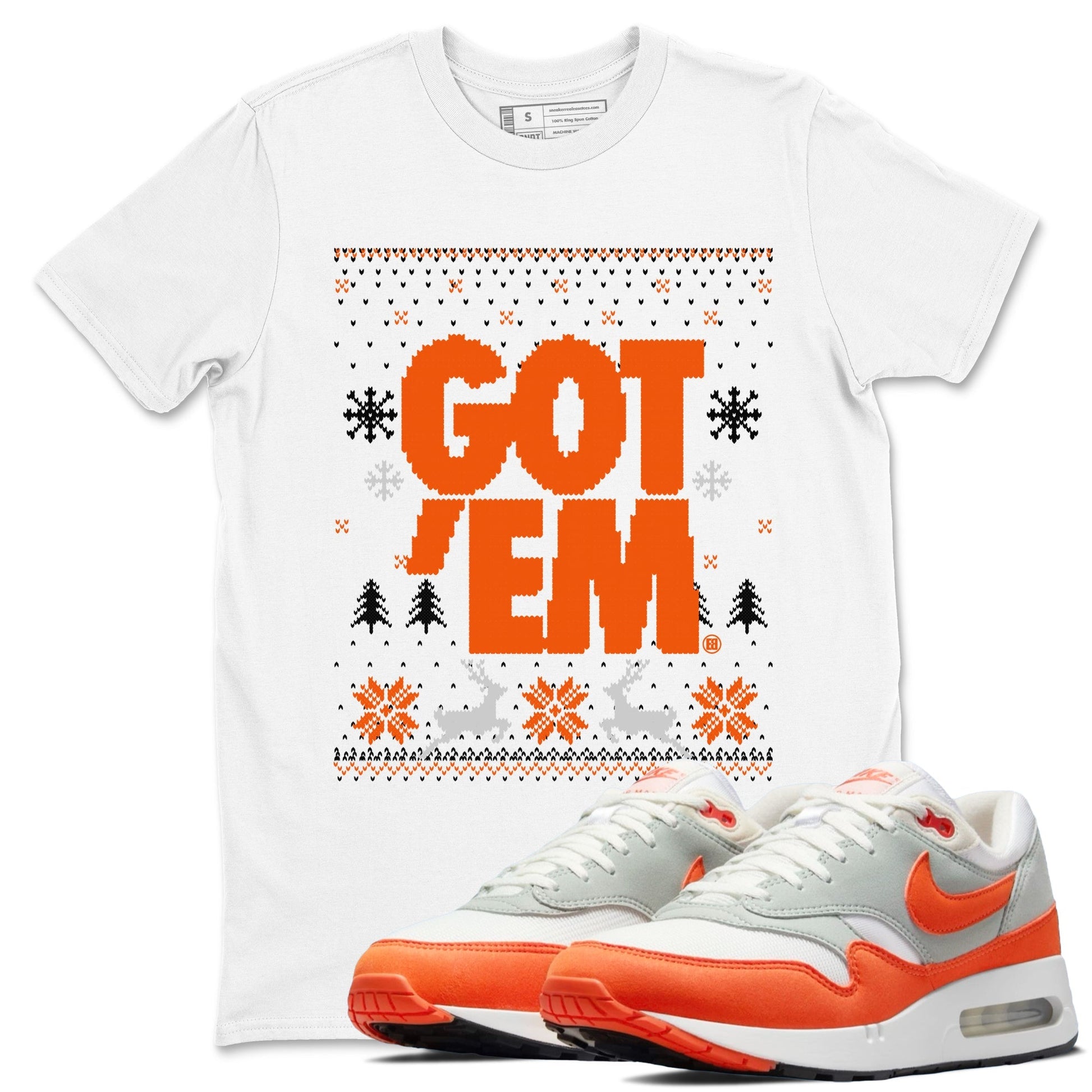 Got Em Ugly Sweater Sneaker Tees - Air Max 1 Cosmic Clay