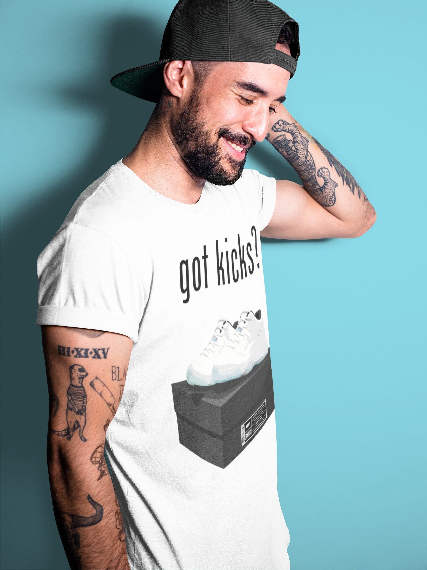 Got Kicks Unisex Tops - Air Jordan 11 Legend Blue