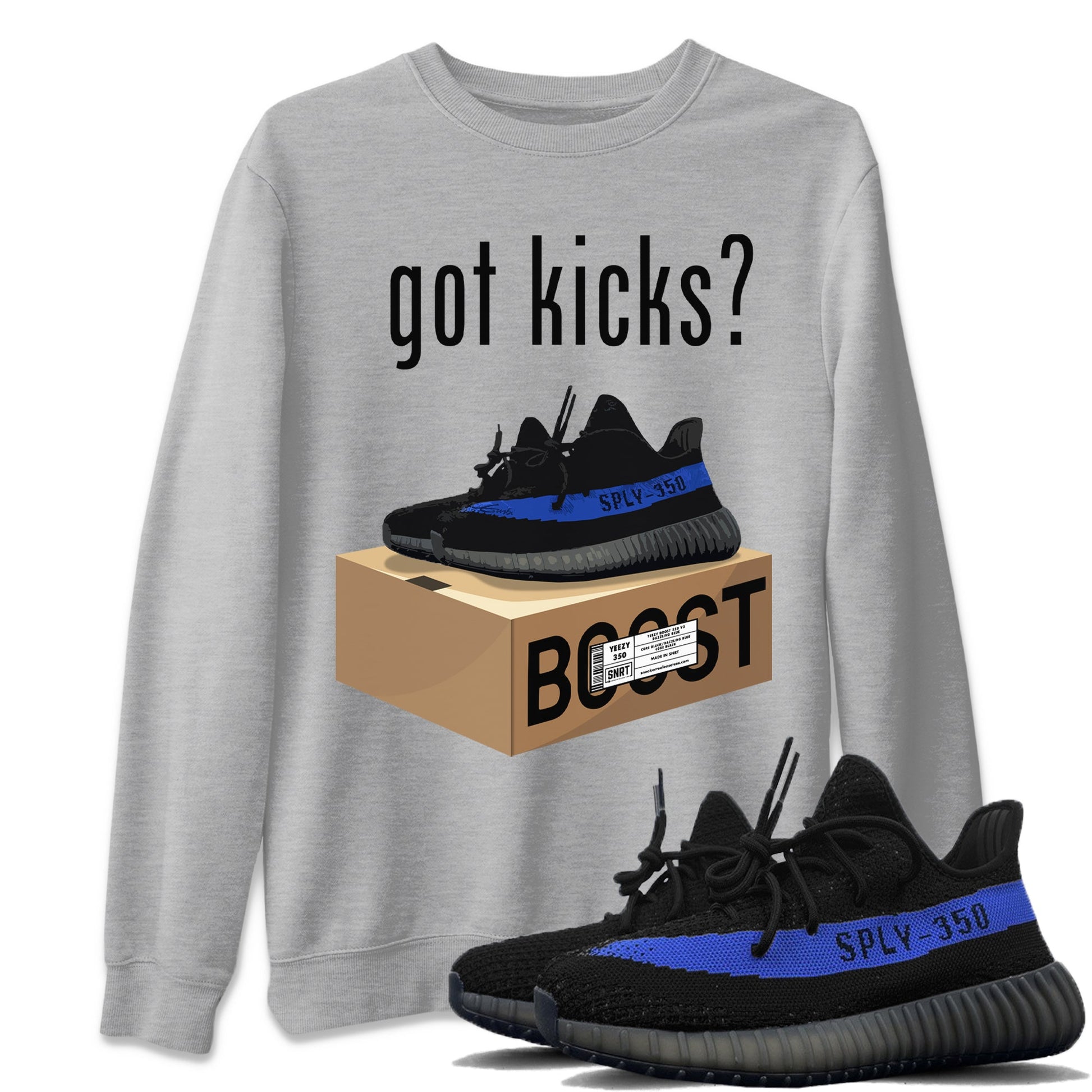 Got Kicks Unisex Tops - Yeezy 350 Dazzling Blue